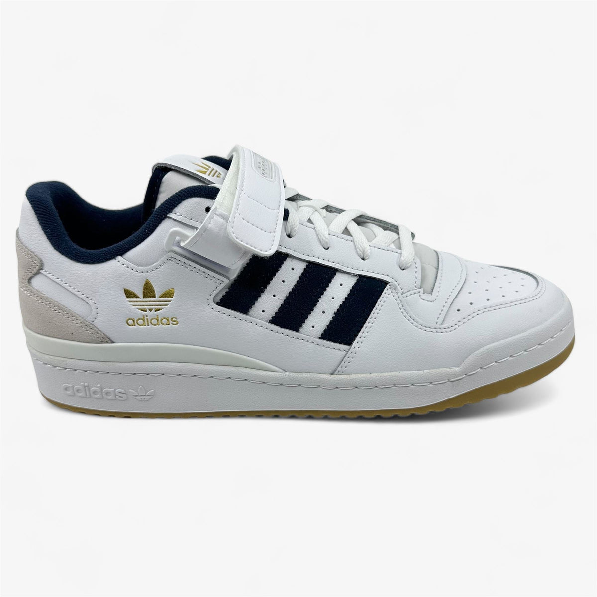 Adidas Forum Low White Navy Gum Mens Athletic Sneaker (GY2648)