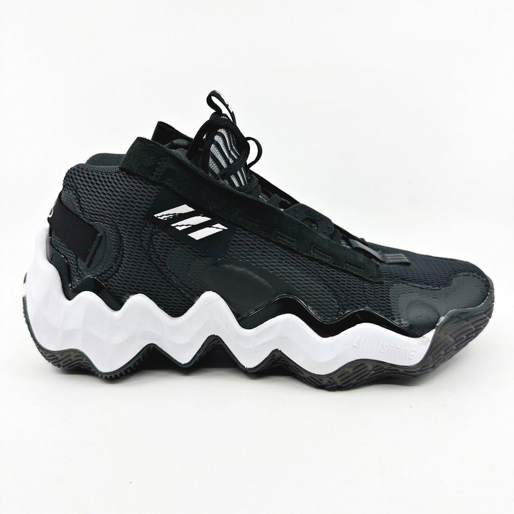 Adidas Exhibit B Candace PE Black White Womens Basketball Sneakers GZ2349