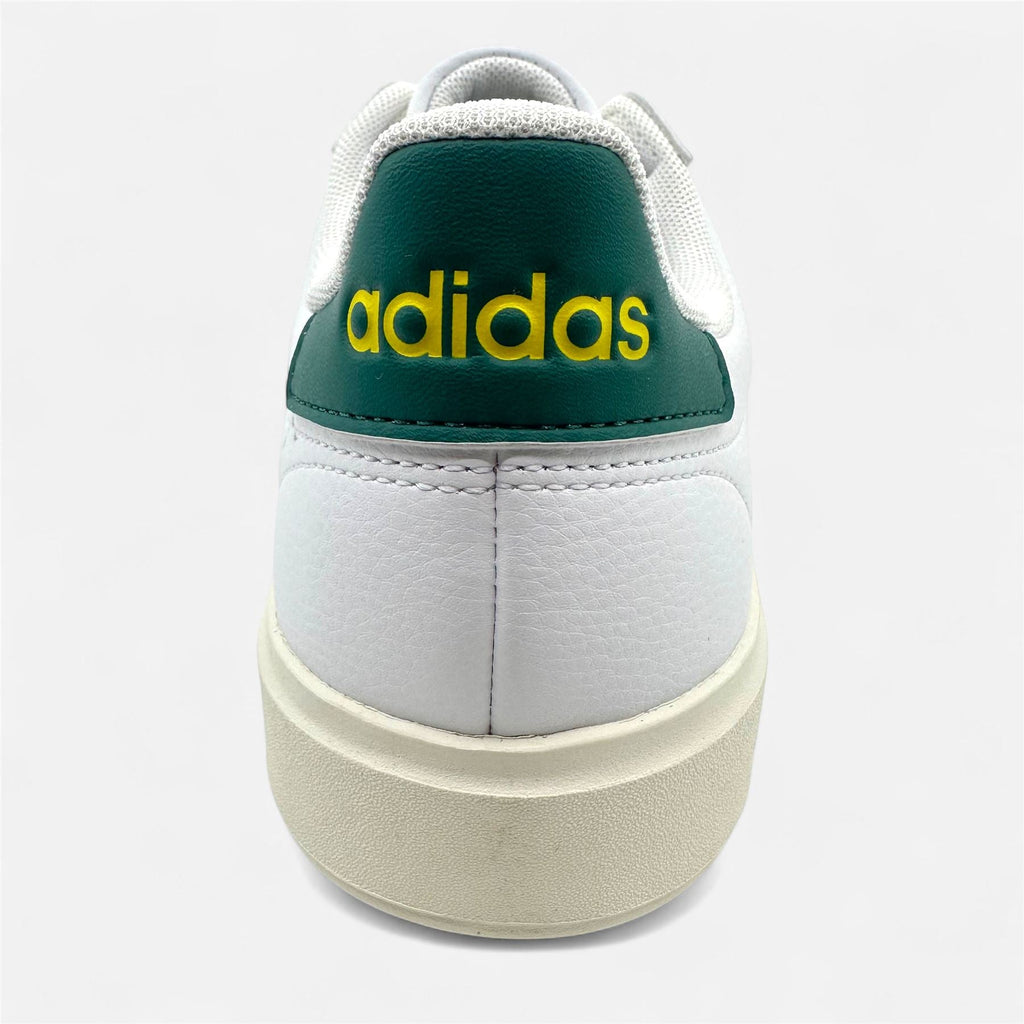 Adidas Grand Court 2.0 Cloud White Collegiate Green Mens Athletic Sneaker (ID1171)