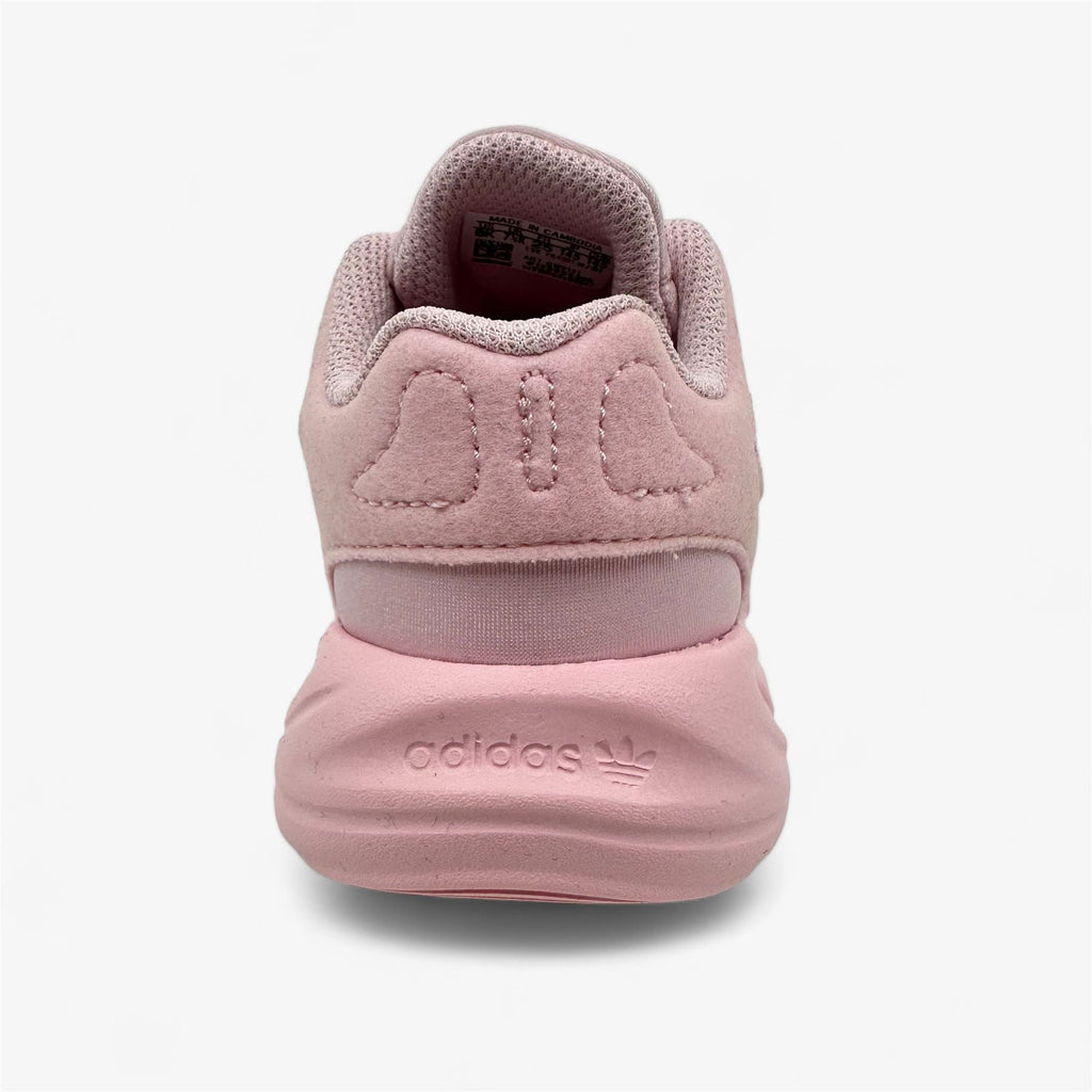 Adidas Ozelia EL Clear Pink Black Toddler Girls Athletic Sneaker (GW8131)