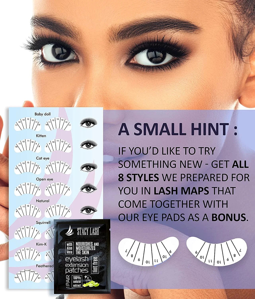 100 Pairs Under Eye Gel Pads with Vitamin C and Aloe Vera L859
