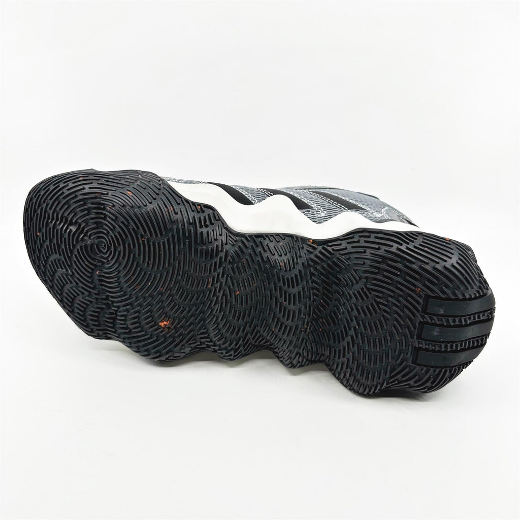 Adidas Exhibit B Candace PE Grey Impact Orange Womens Athletic Sneaker (GZ2351)
