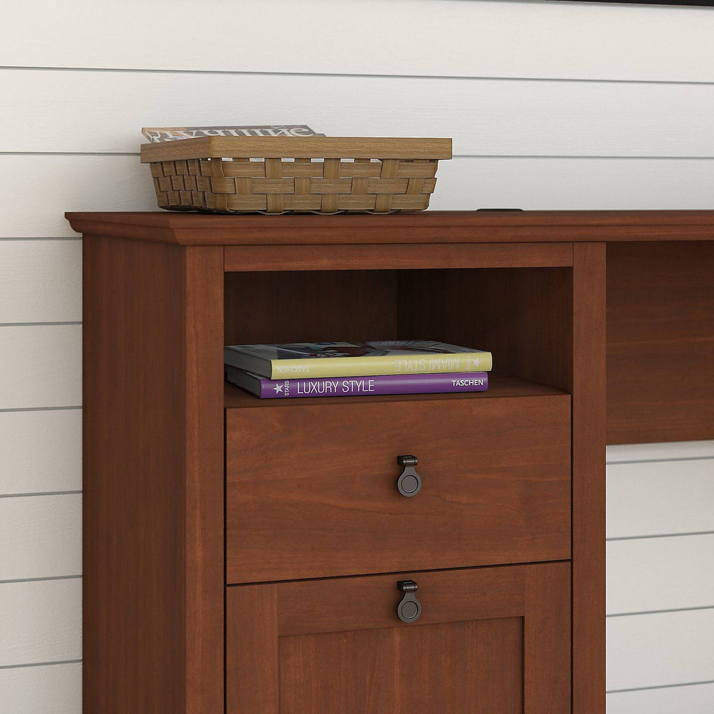 L Shaped Desk with Lateral File Cabinet I834