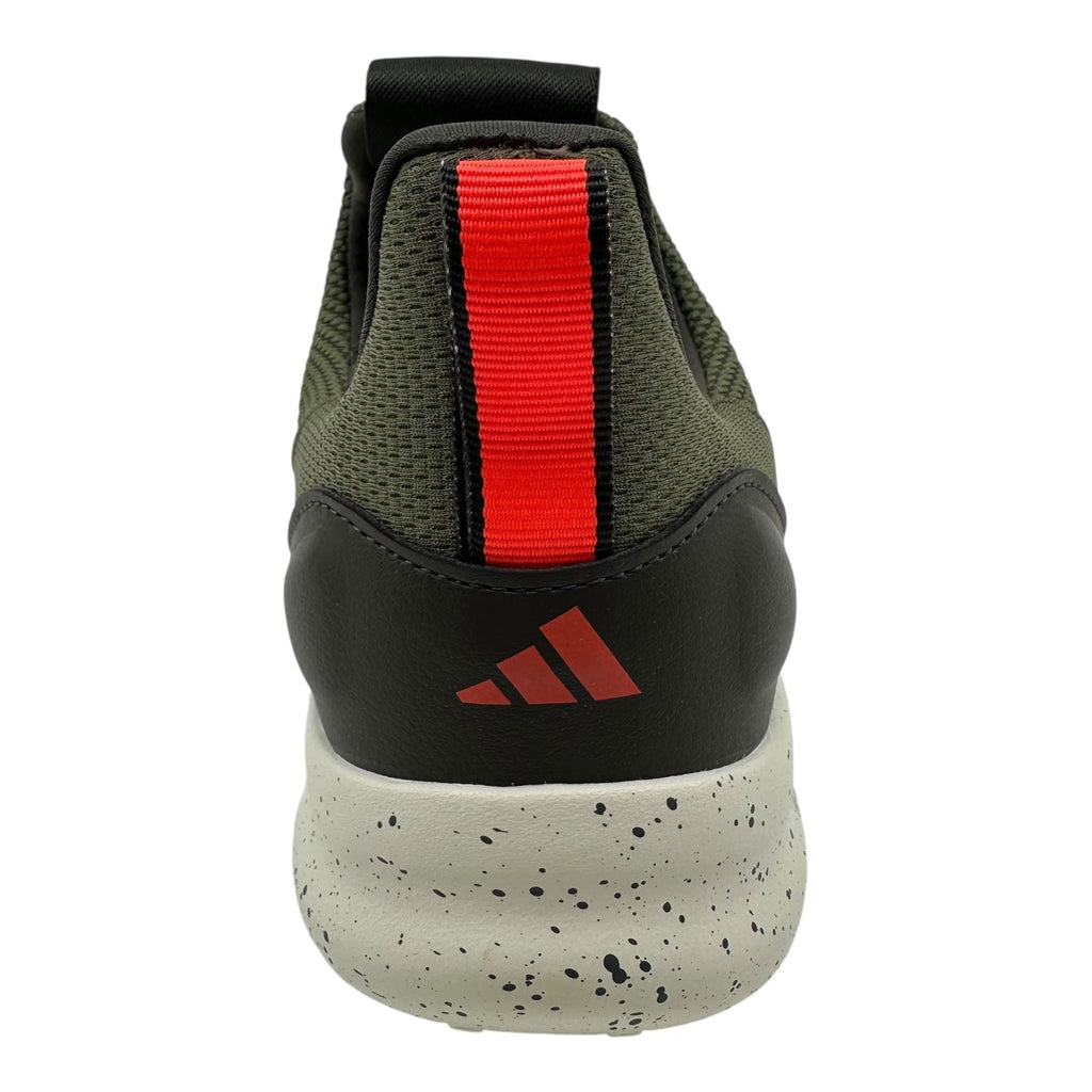 Adidas Lite Racer Adapt 7.0 Olive Strata Solar Red Mens Athletic Sneaker (IH7723)