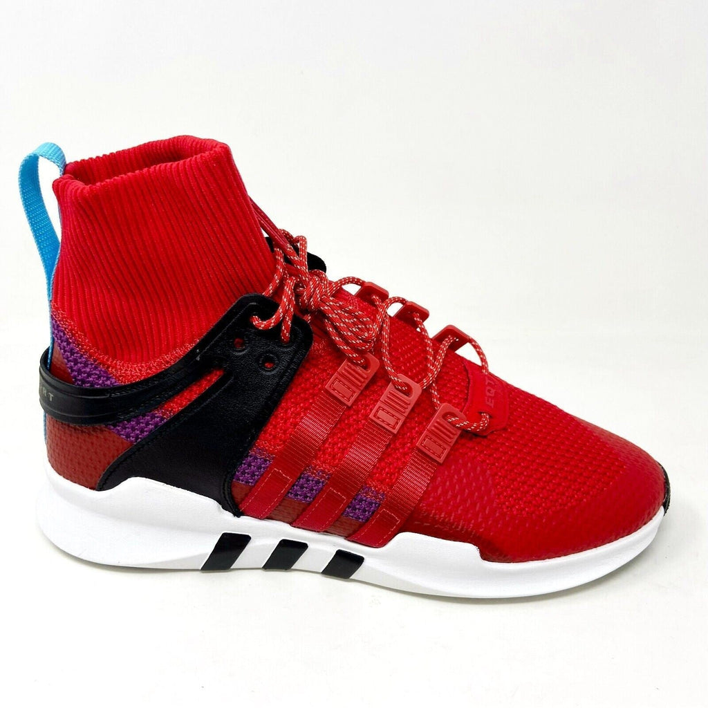 Adidas Originals EQT Support ADV Winter Scarlet Red Mens Running Sneakers BZ0640