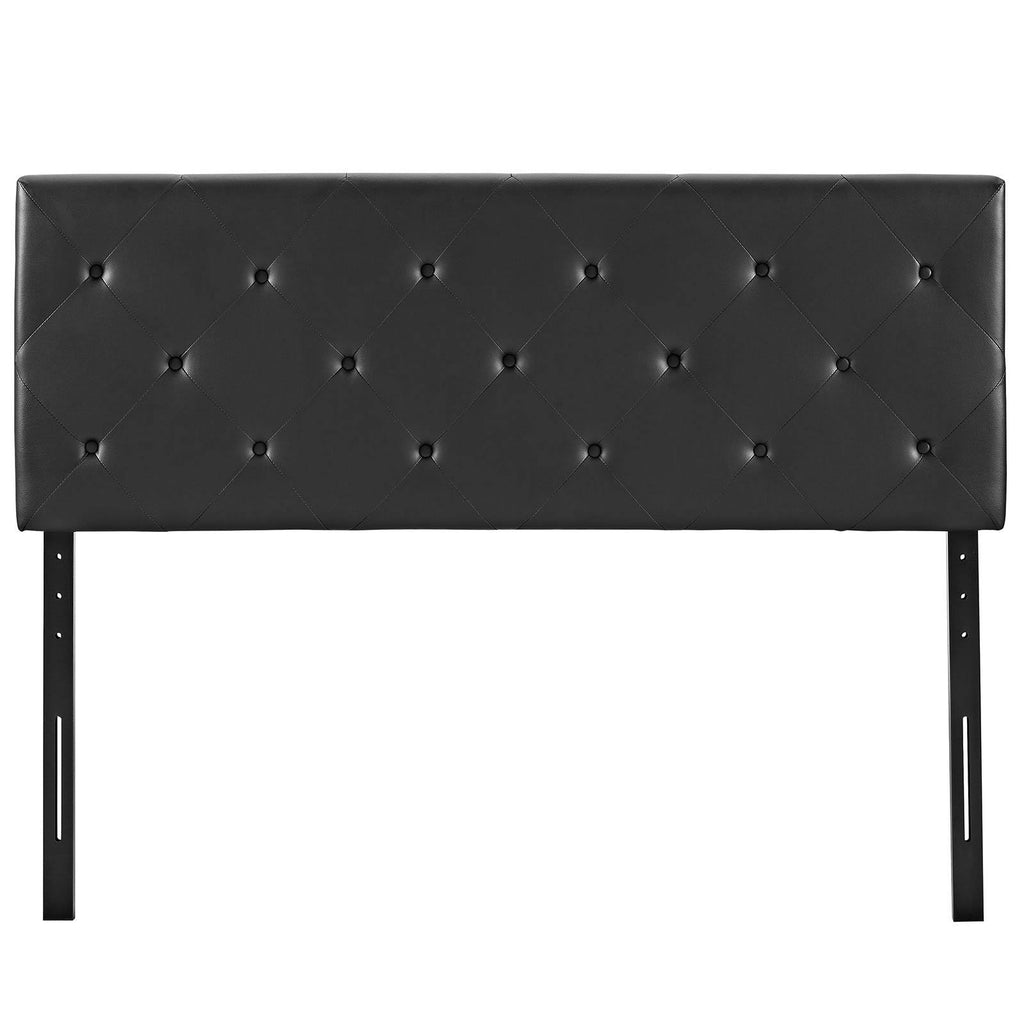 Black Full Vinyl Headboard T692056
