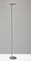 Brushed Steel LED Torchiere R77163