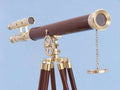 Brass Floor Standing Telescope U8742