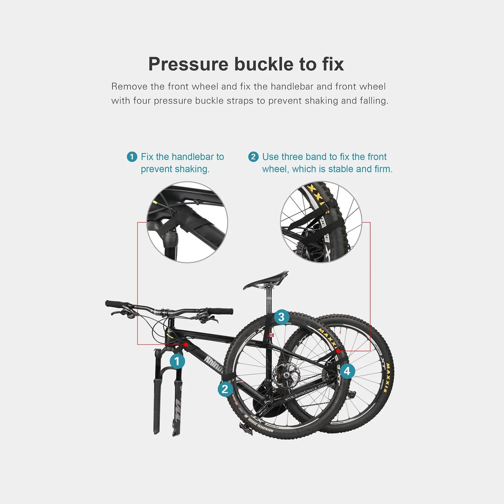 Black Water Resistant Bike Carry Bag S373846