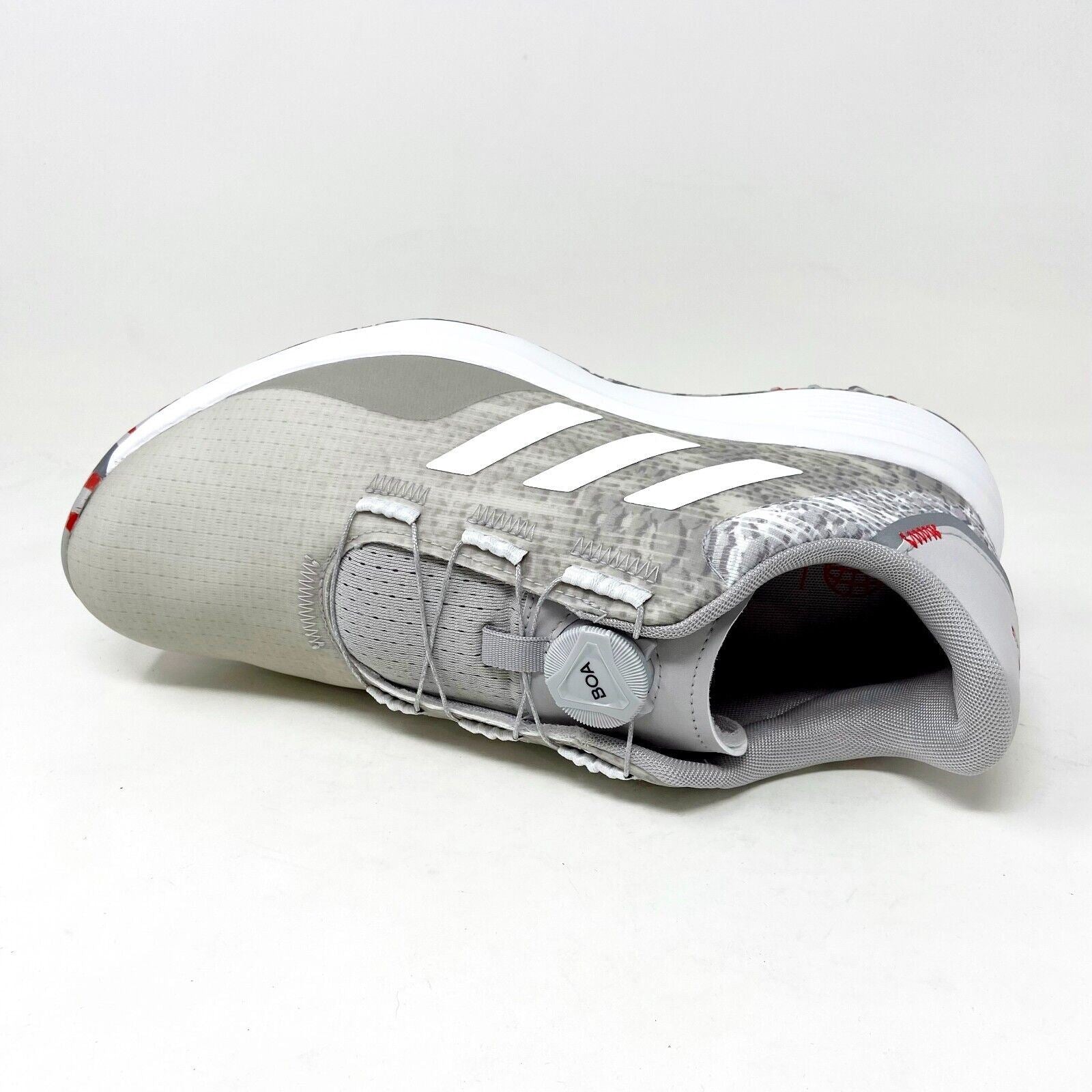 Adidas S2G SL BOA Spikeless Grey Mens Waterproof Golf Shoes GV9786