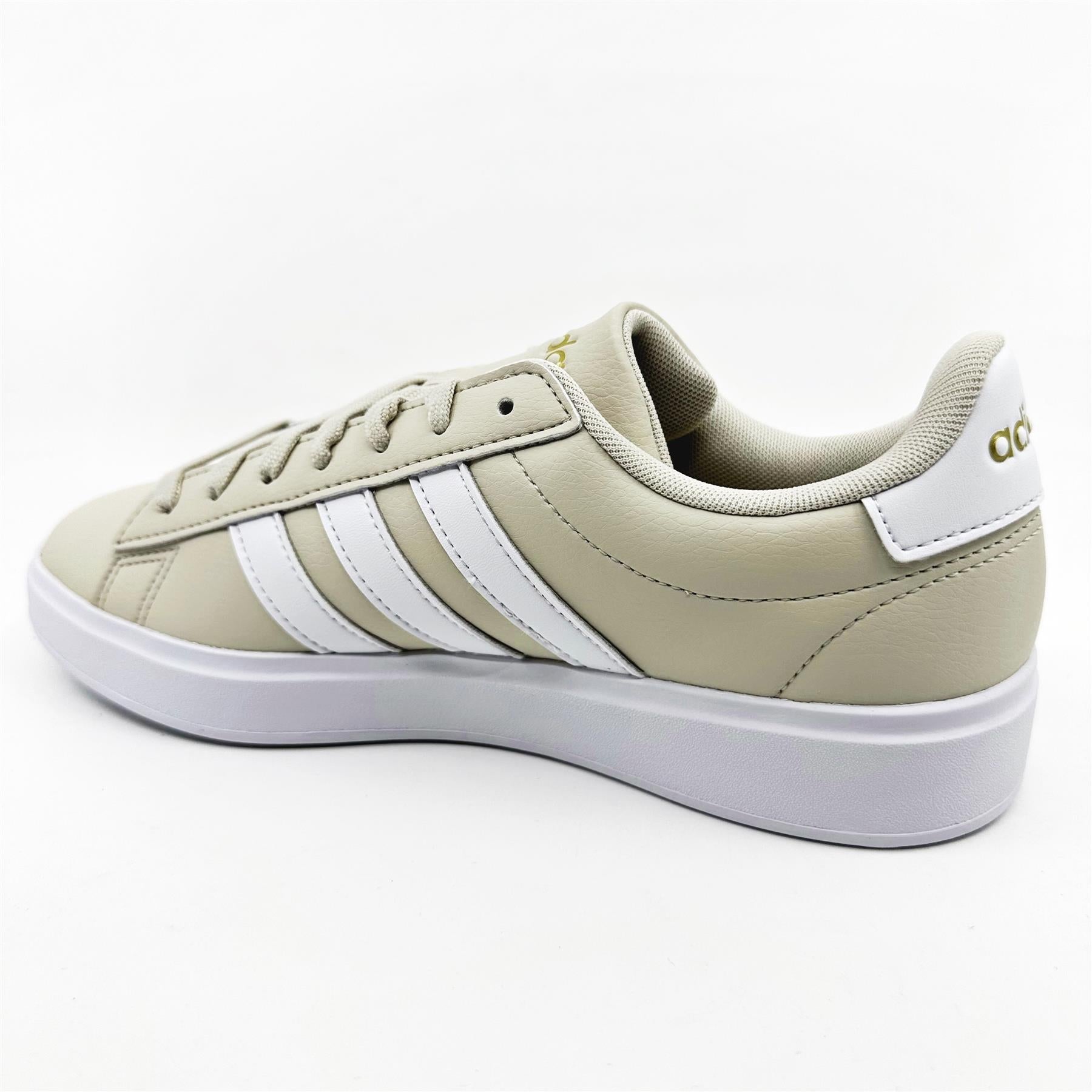 Adidas Grand Court 2.0 Alumina Cloud White Womens Athletic Sneakers (GW9217)