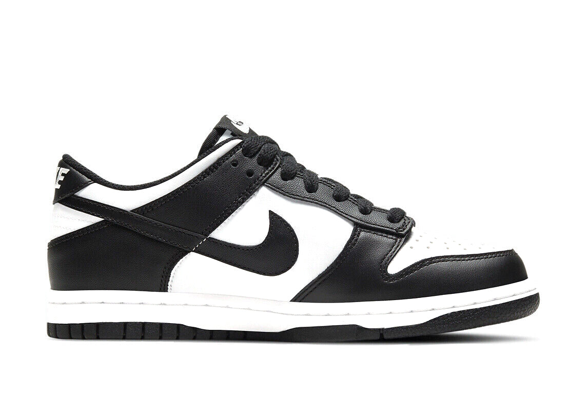 Big Kid's Nike Dunk Low Retro "Panda" White/Black-White (CW1590 100)