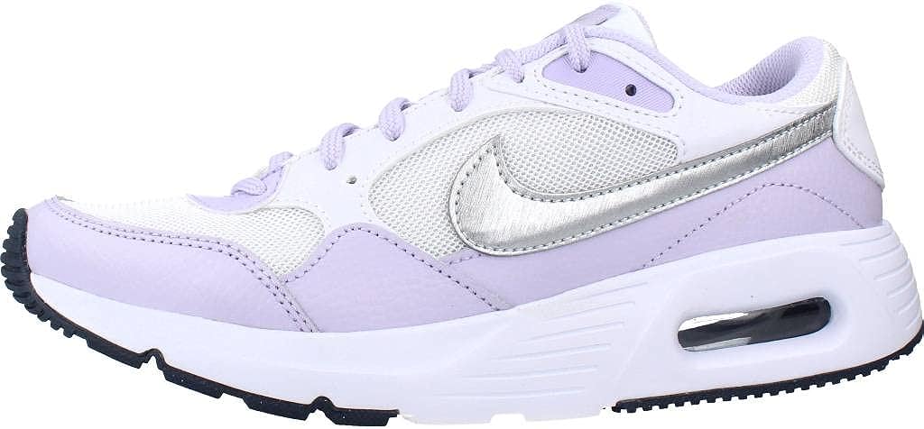 Big Kid's Nike Air Max SC White/Metallic Silver (CZ5358 113)