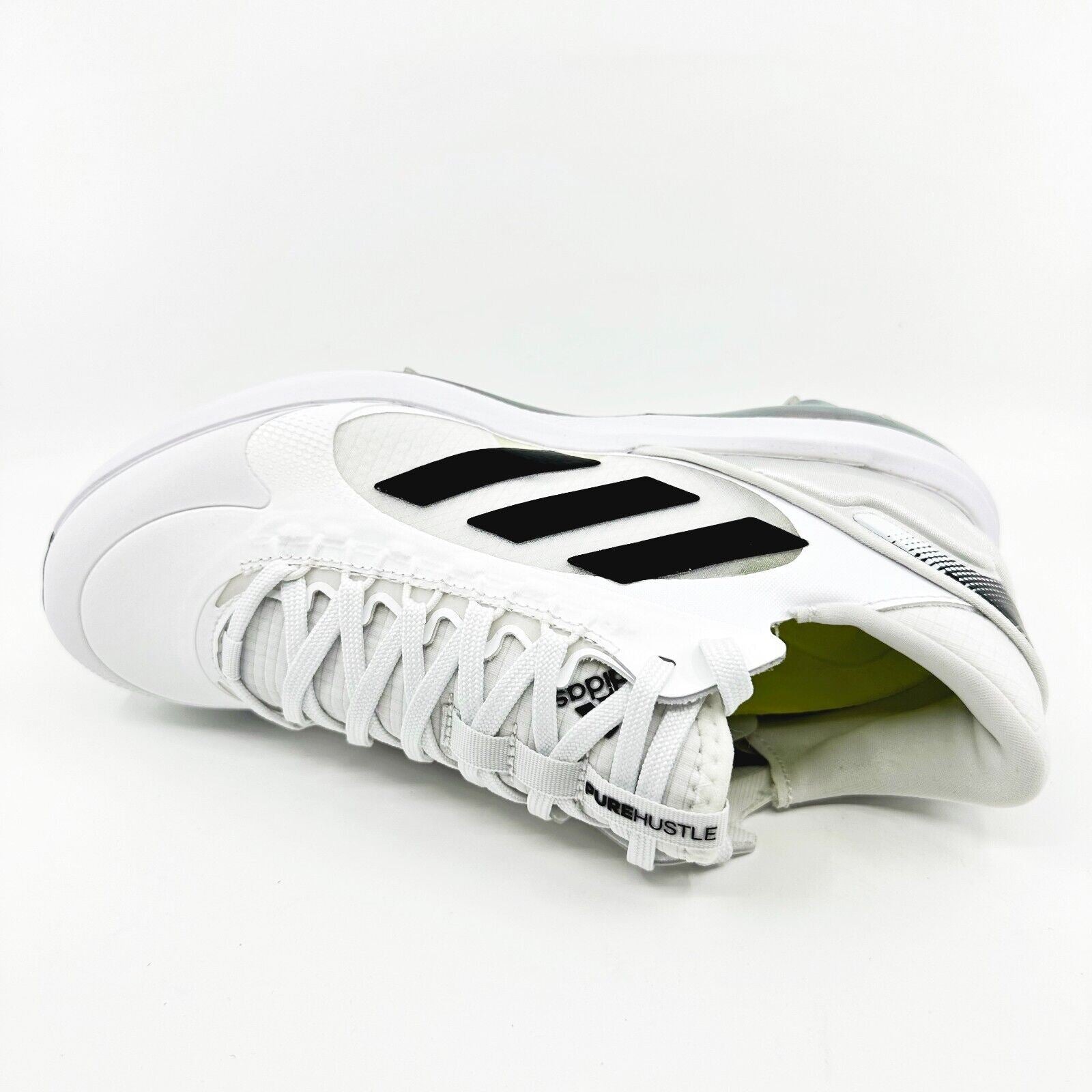Adidas Purehustle 2 Elite White Black Womens Metal Softball Cleats (FY4393)