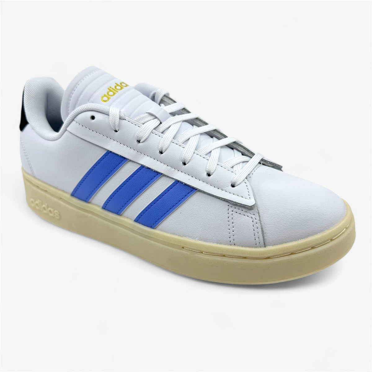 Adidas Grand Court Alpha White Blue Womens Size 11 Athletic Sneaker (H06115)