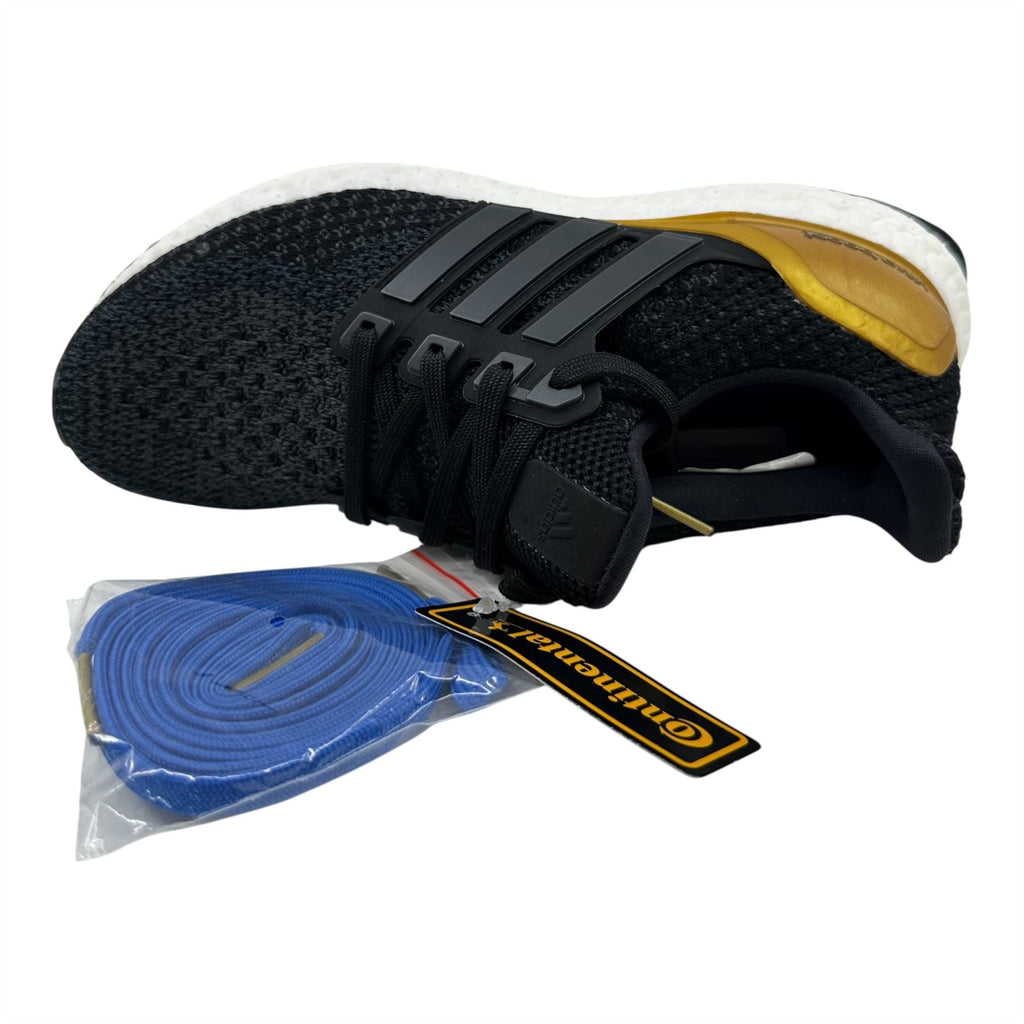 Adidas UltraBoost 2.0 Black Gold Mens Athletic UCLA Bruins Sneaker (BB0800)