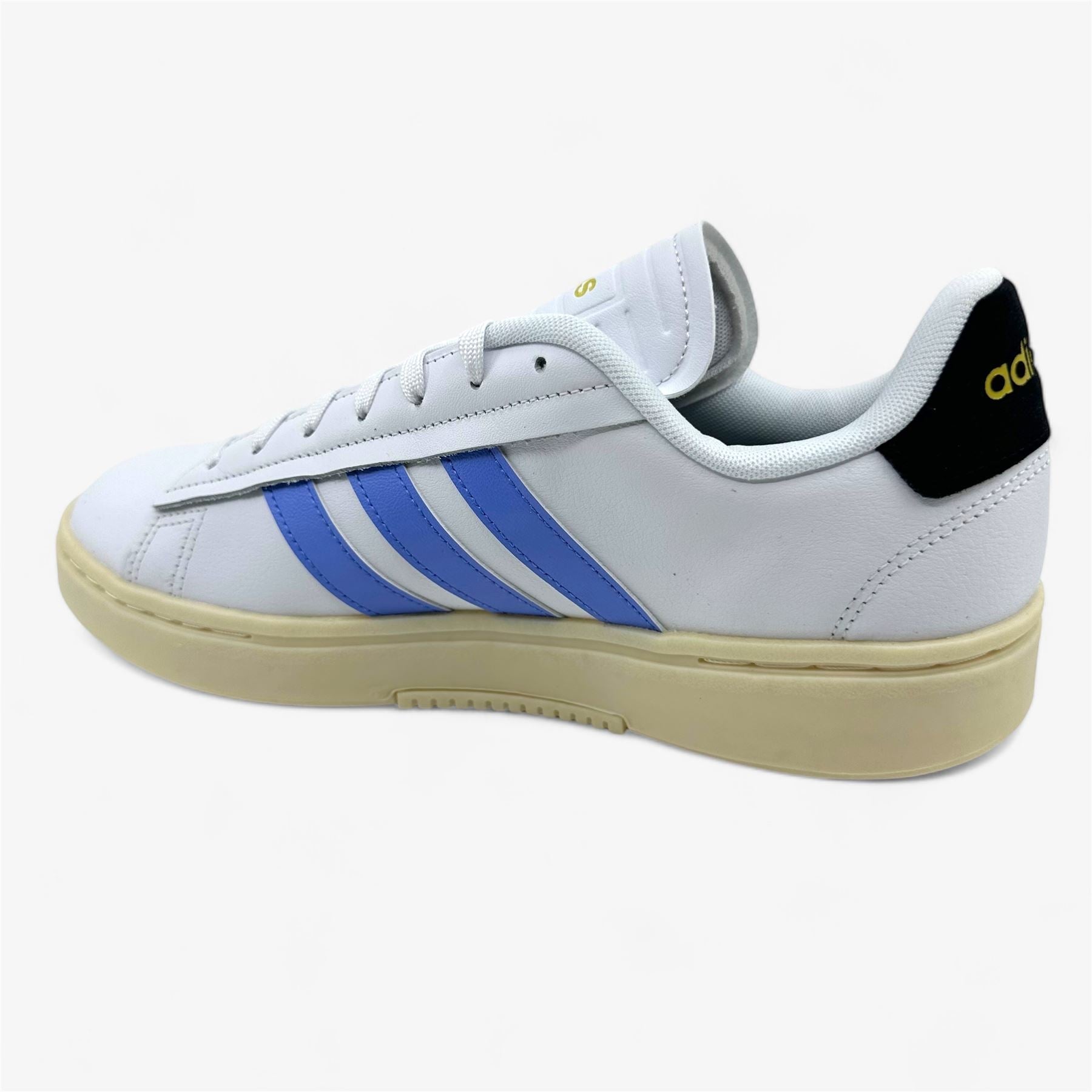 Adidas Grand Court Alpha White Blue Womens Size 11 Athletic Sneaker (H06115)