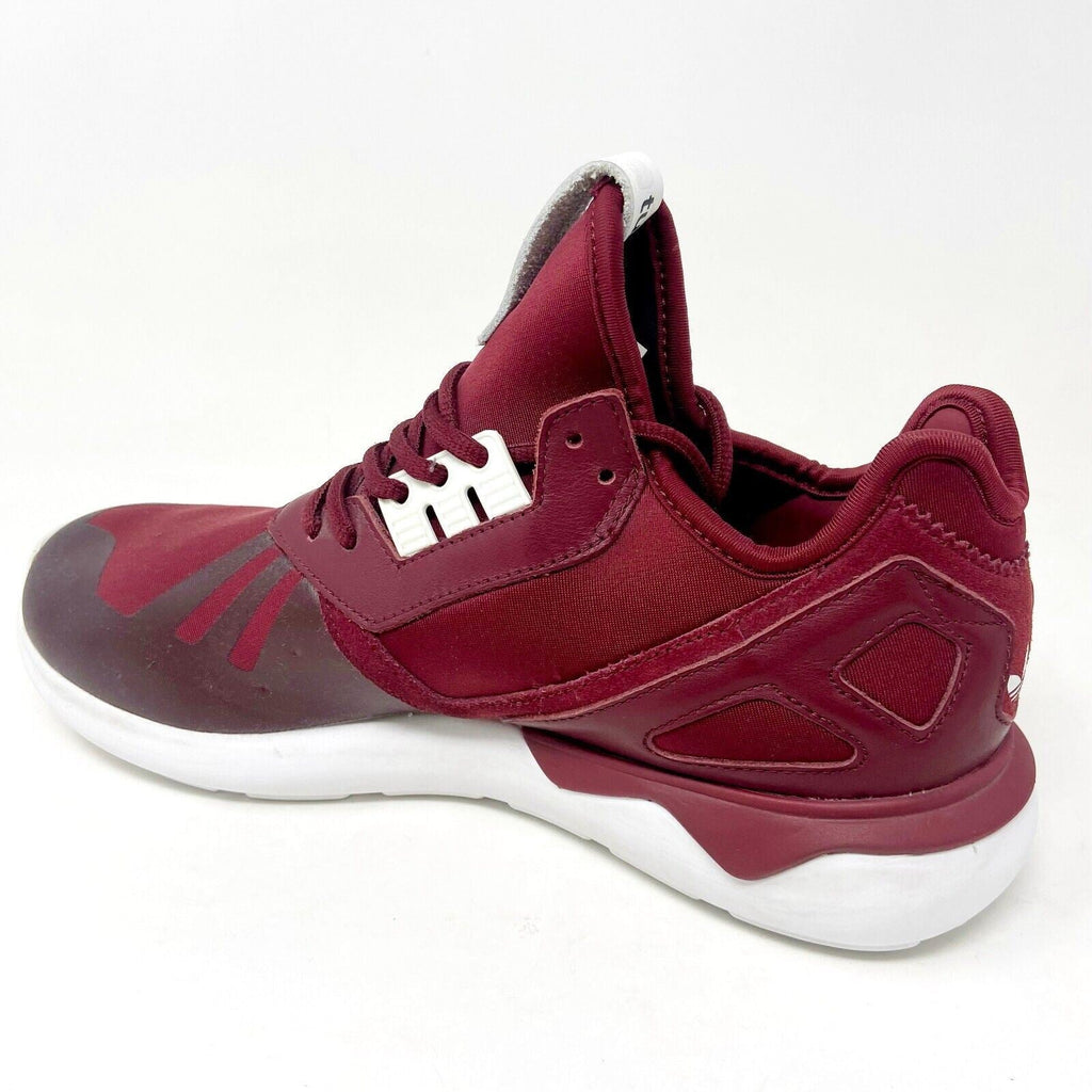 Adidas Originals Tubular Runner Burgundy White Mens Trainers Sneakers B41274