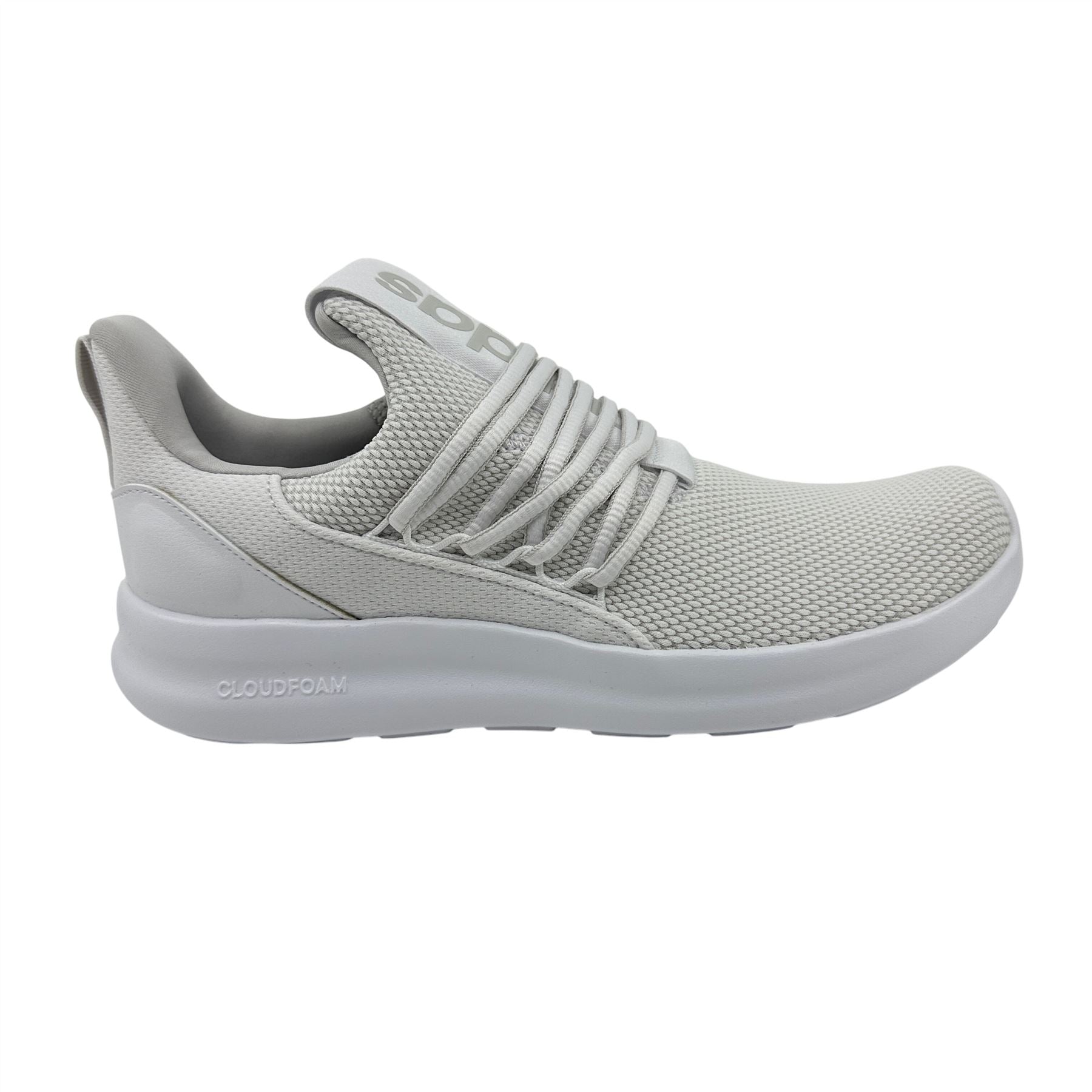 Adidas Lite Racer Adapt 7.0 Cloud White Grey Mens Athletic Sneaker (IE6326)