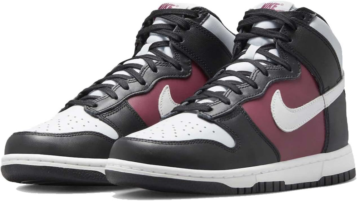 Women's Nike Dunk High Black/Summit White-Rosewood (DD1869 005)
