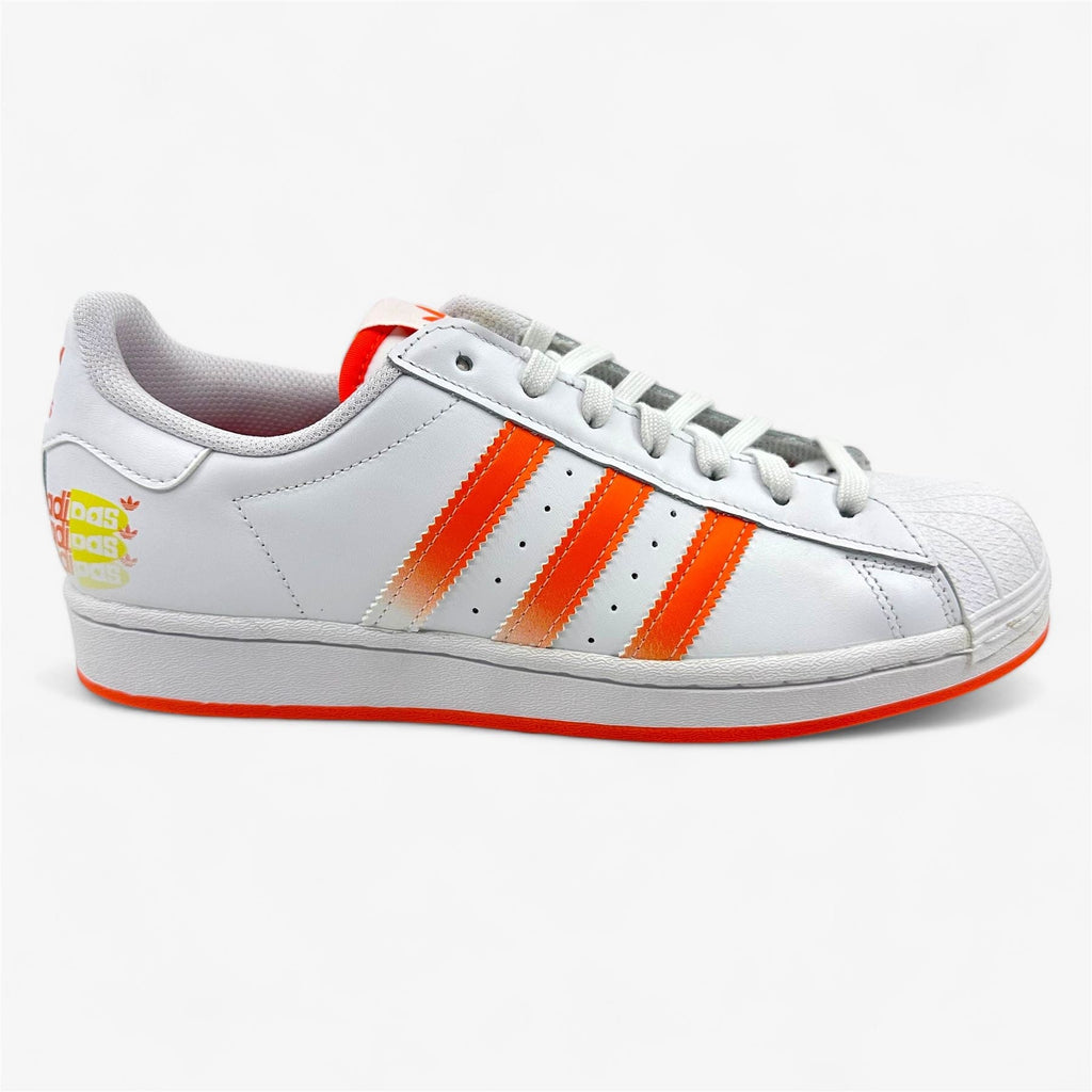 Adidas Superstar Y2K White Orange Mens Athletic Sneaker (GZ4748)