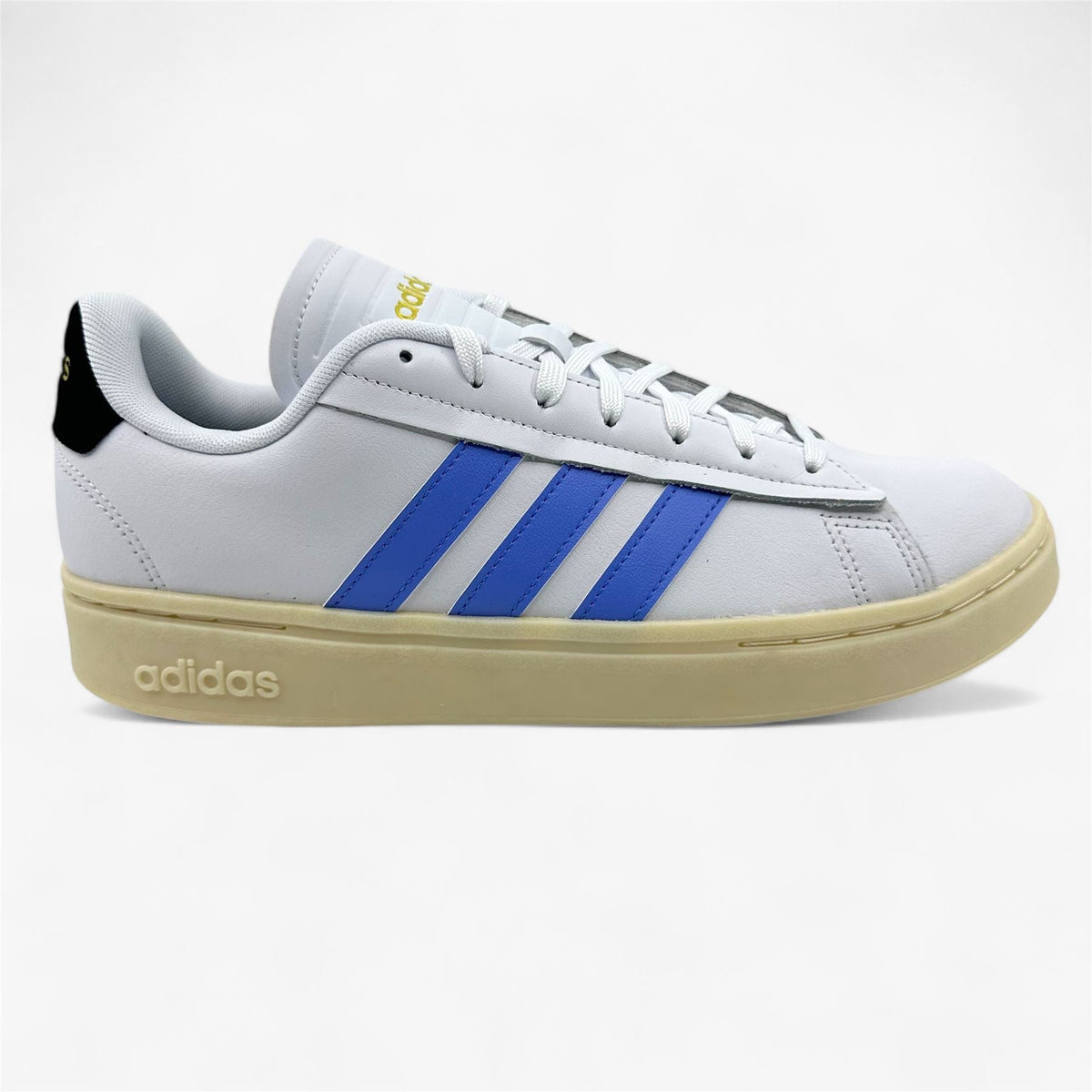 Adidas Grand Court Alpha White Blue Womens Size 11 Athletic Sneaker (H06115)