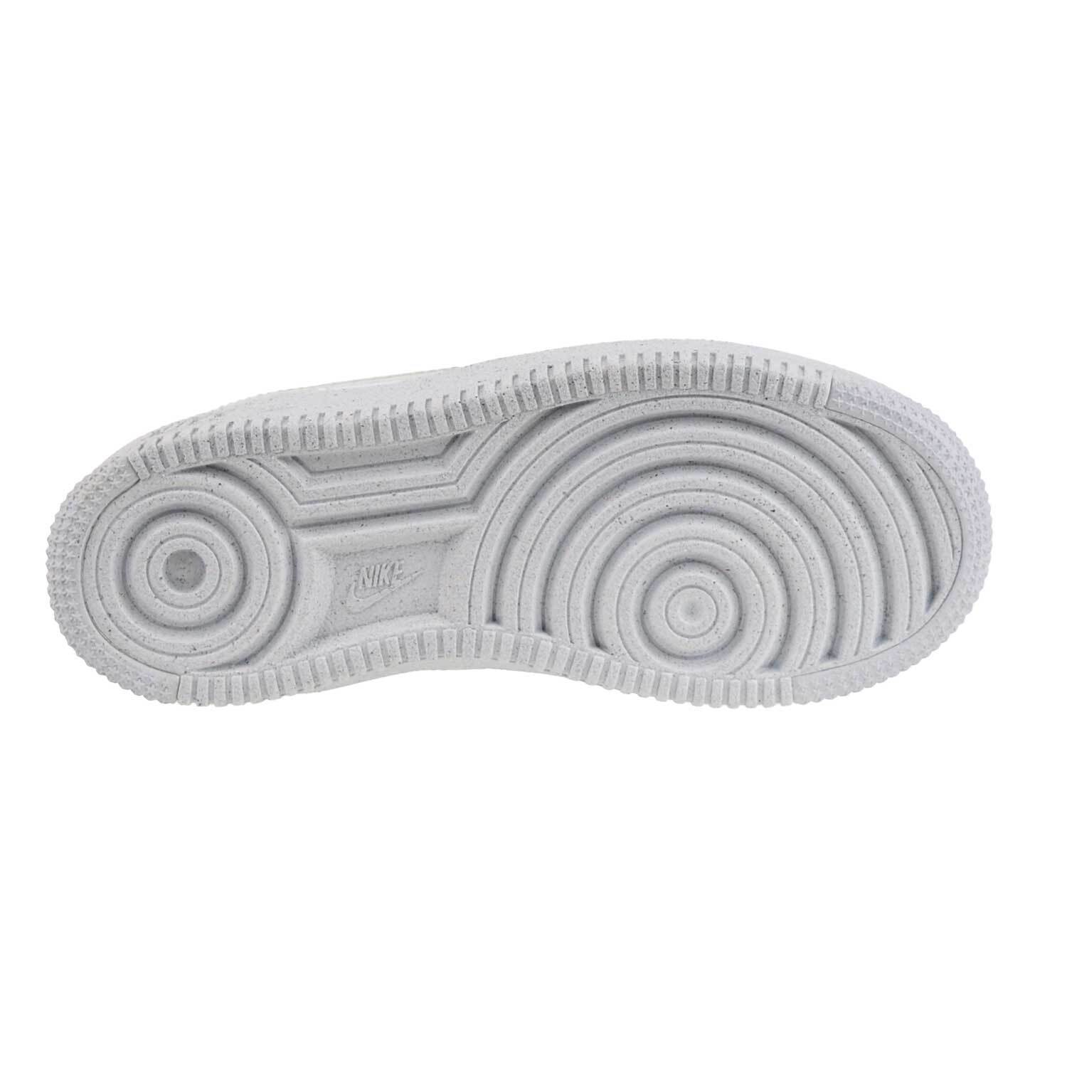 Little Kid's Nike Force 1 Crater NN Wht/Lght Bone-Volt-Blk (DH8696 101)