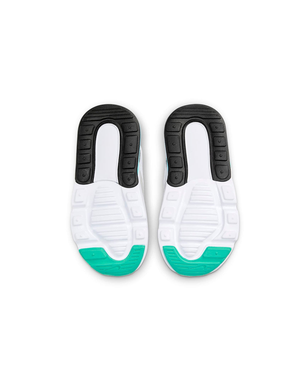 Toddler's Nike Air Max 270 White/Hyper Jade-Black (DJ4606 100)