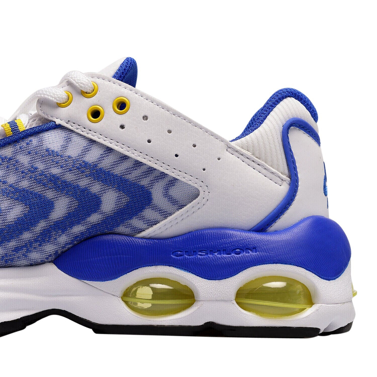 Big Kid's Nike Air Max TW White/Speed Yellow-Racer Blue (DQ0296 100)