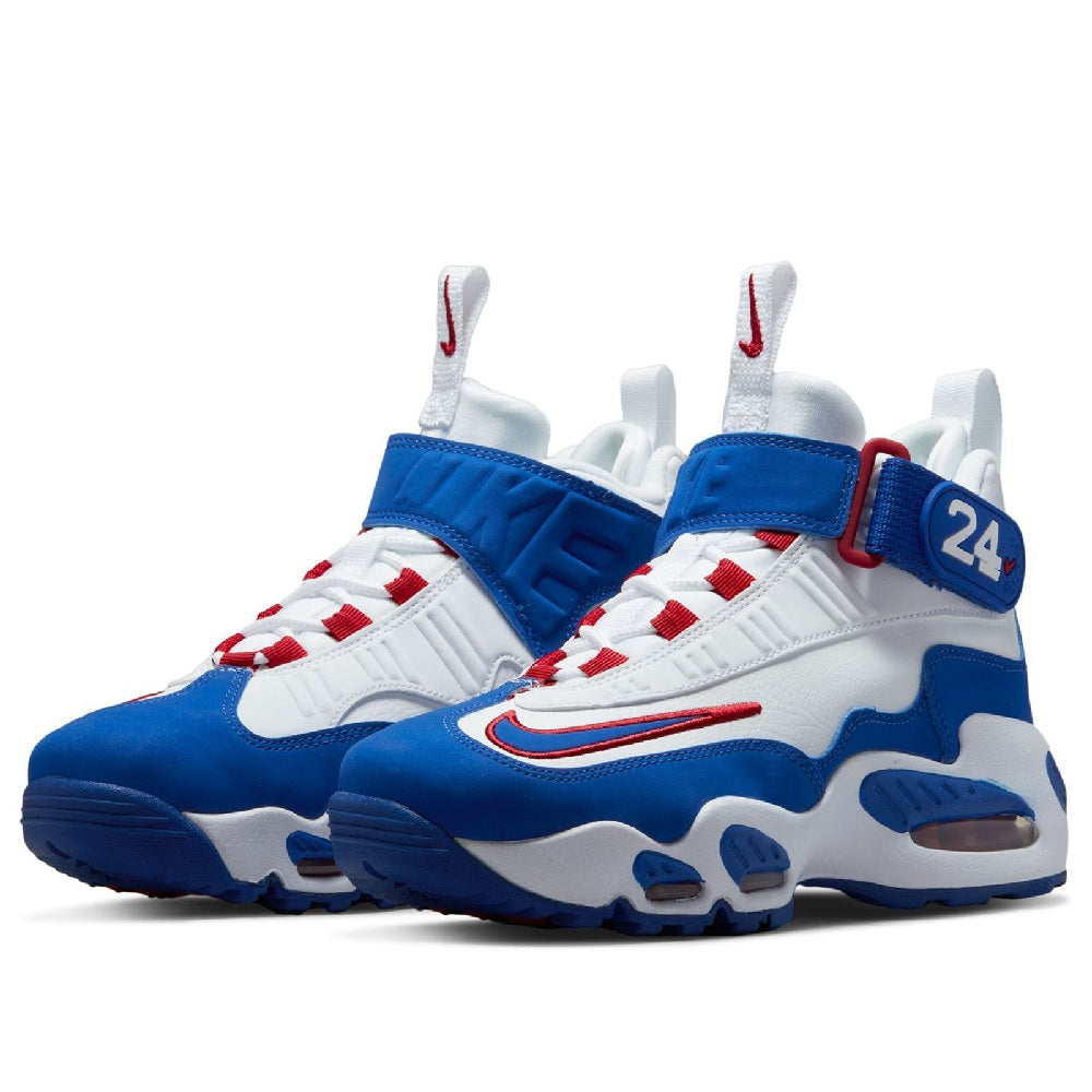 Big Kid's Nike Air Griffey Max 1 White/Old Royal-Gym Red (DX3724 100)