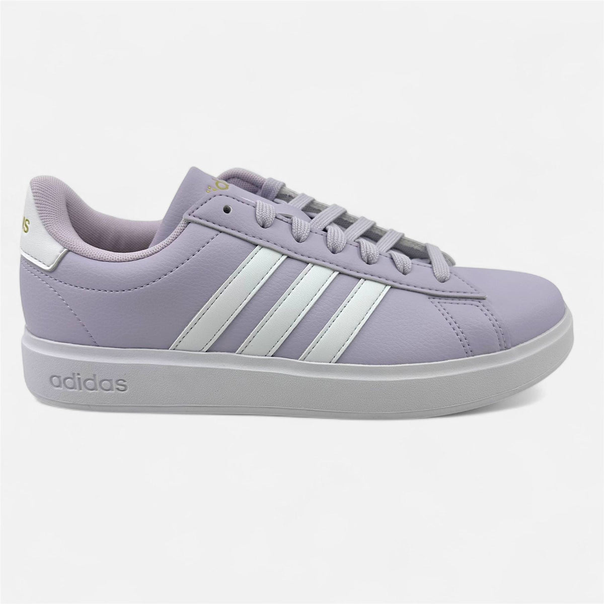 Adidas Grand Court 2.0 Silver Dawn Cloud White Womens Athletic Sneaker (ID4478)