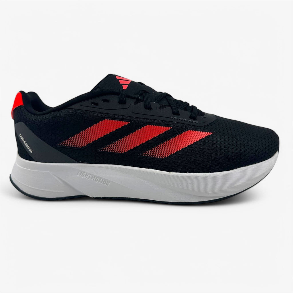 Adidas Duramo SL Solar Red Grey Mens Athletic Sneaker (IF9483)