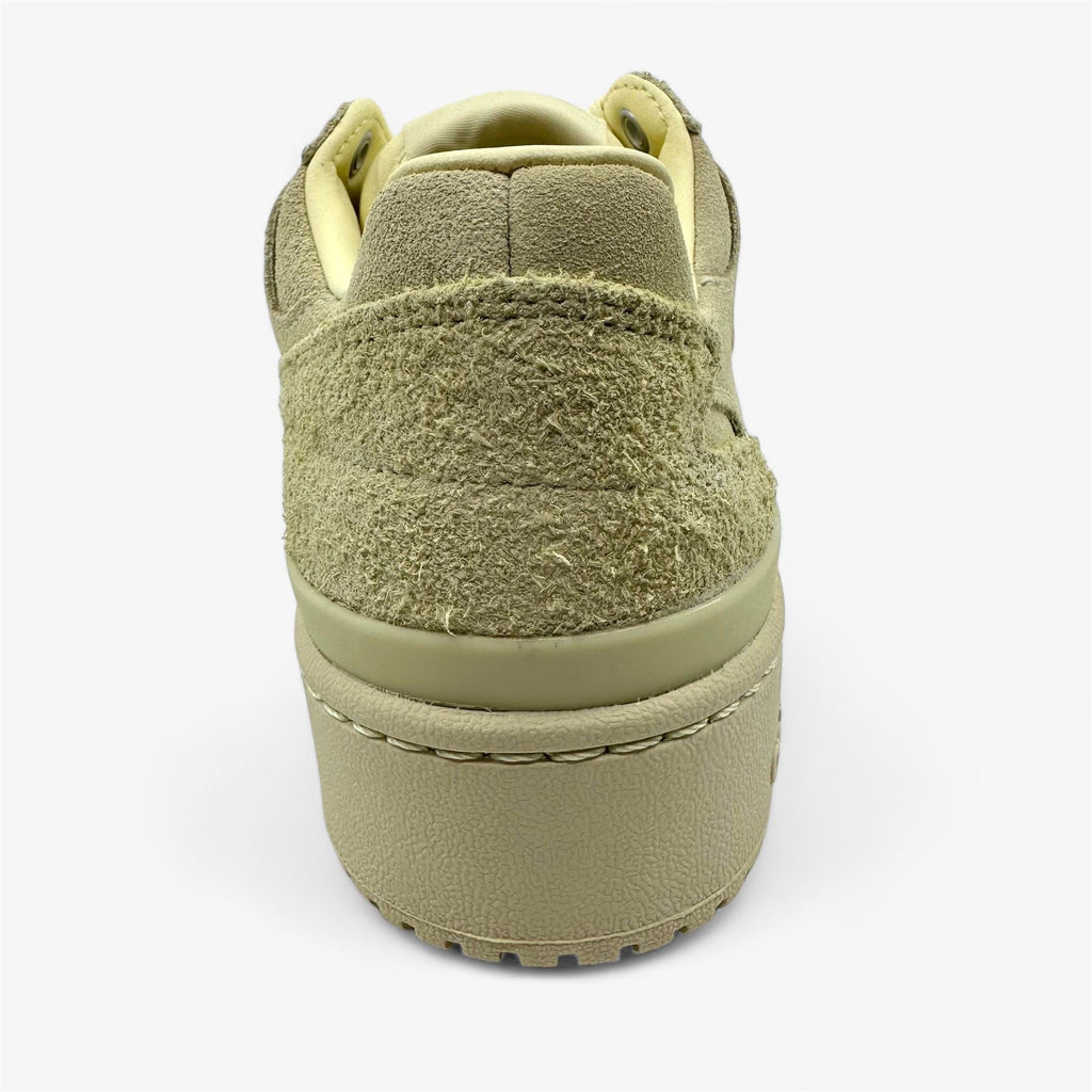 Adidas Forum Bold Stripes Yellow Beige Cream Womens Athletic Sneaker (ID3154)