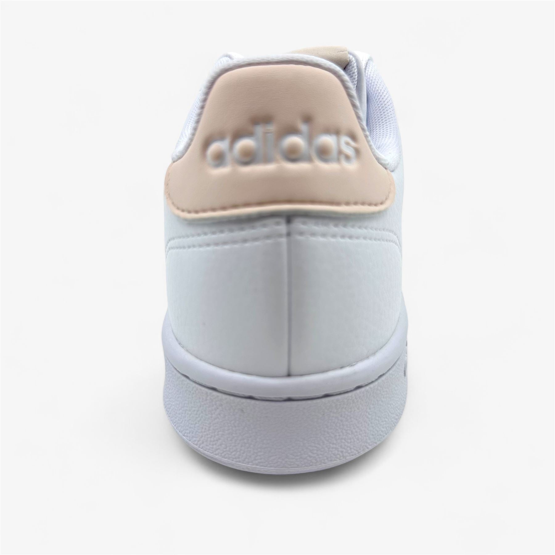 Adidas Advantage White Wonder Quartz Womens Size 9 Athletic Sneaker (ID9652)