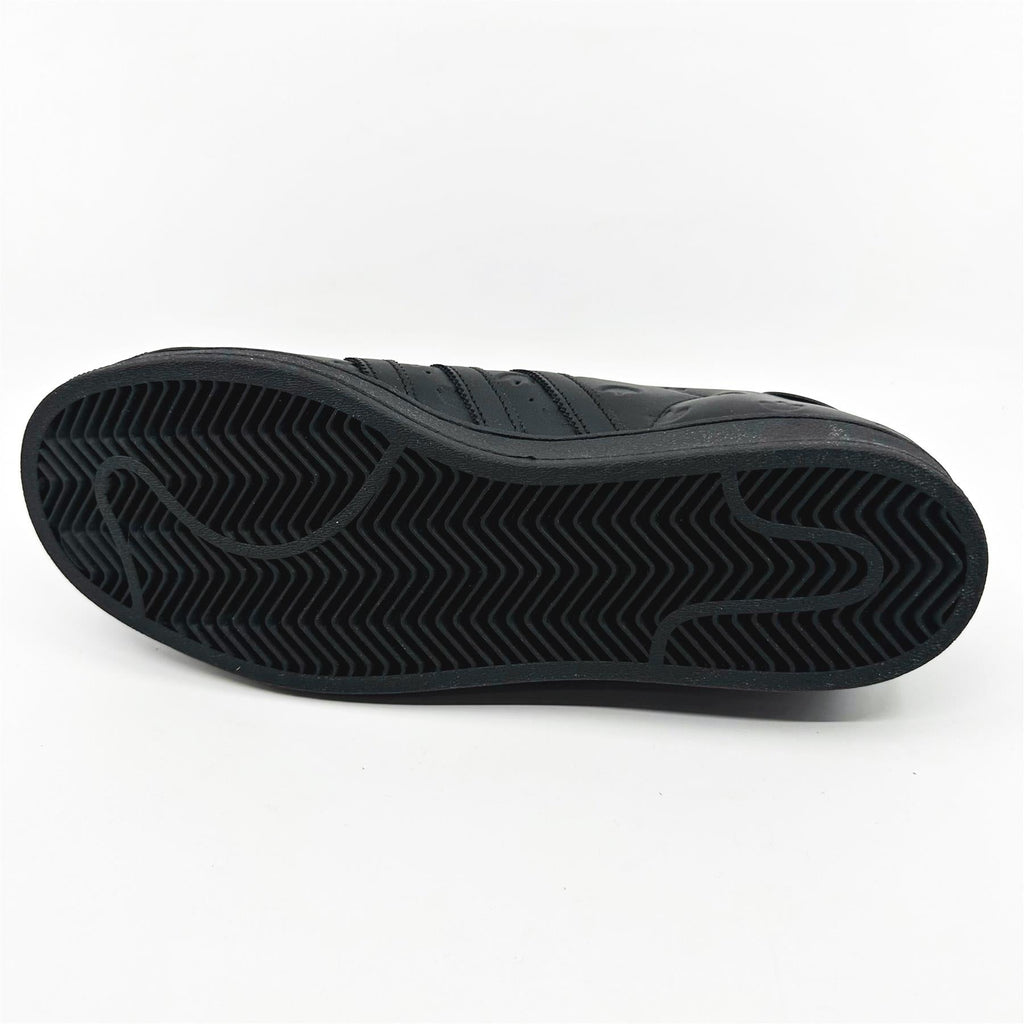 Adidas Superstar Core Black Debossed Carbon Mens Athletic Sneakers (GY0026)