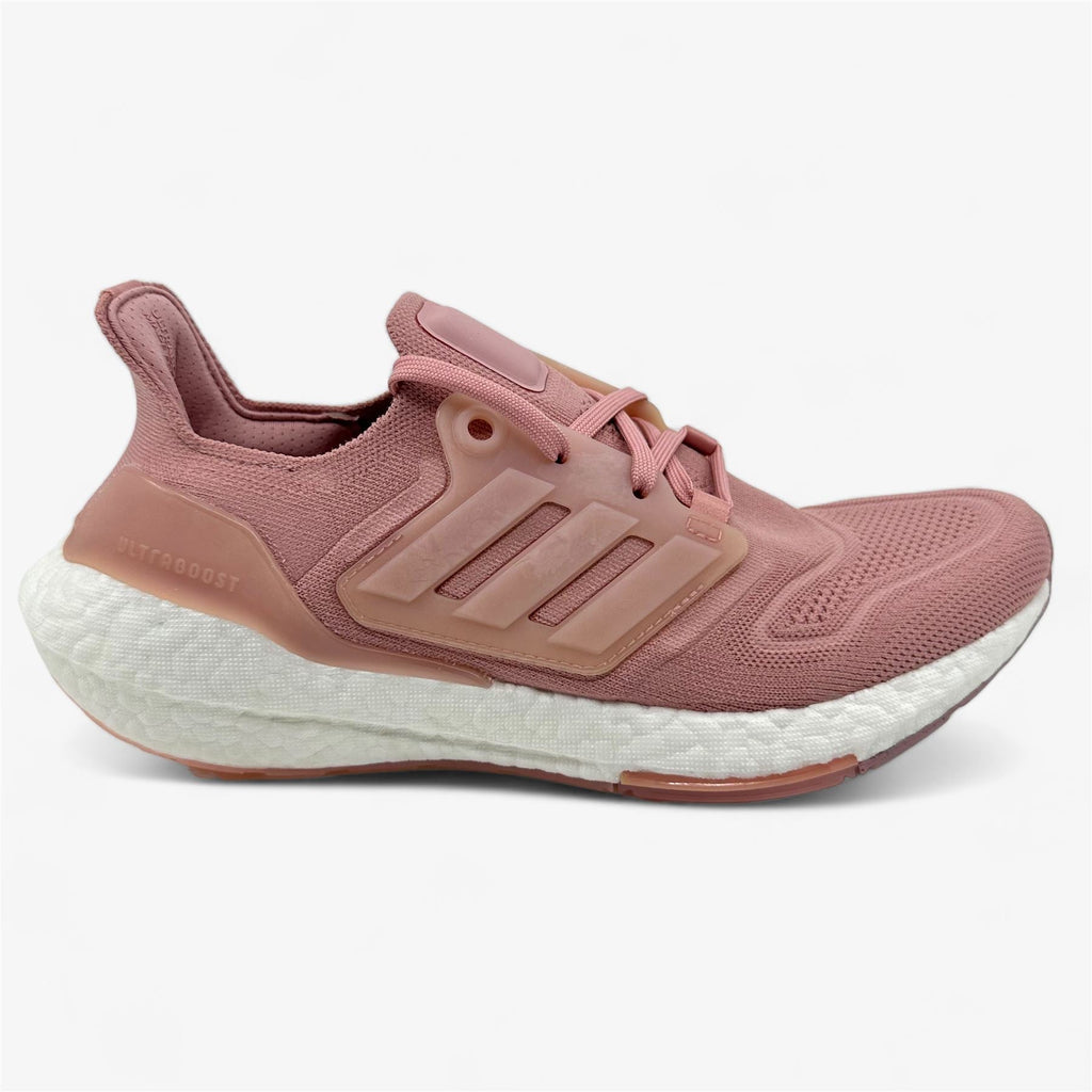 Adidas UltraBoost 22 Mauve Pink White Womens Size 8 Athletic Sneaker (GX5592)
