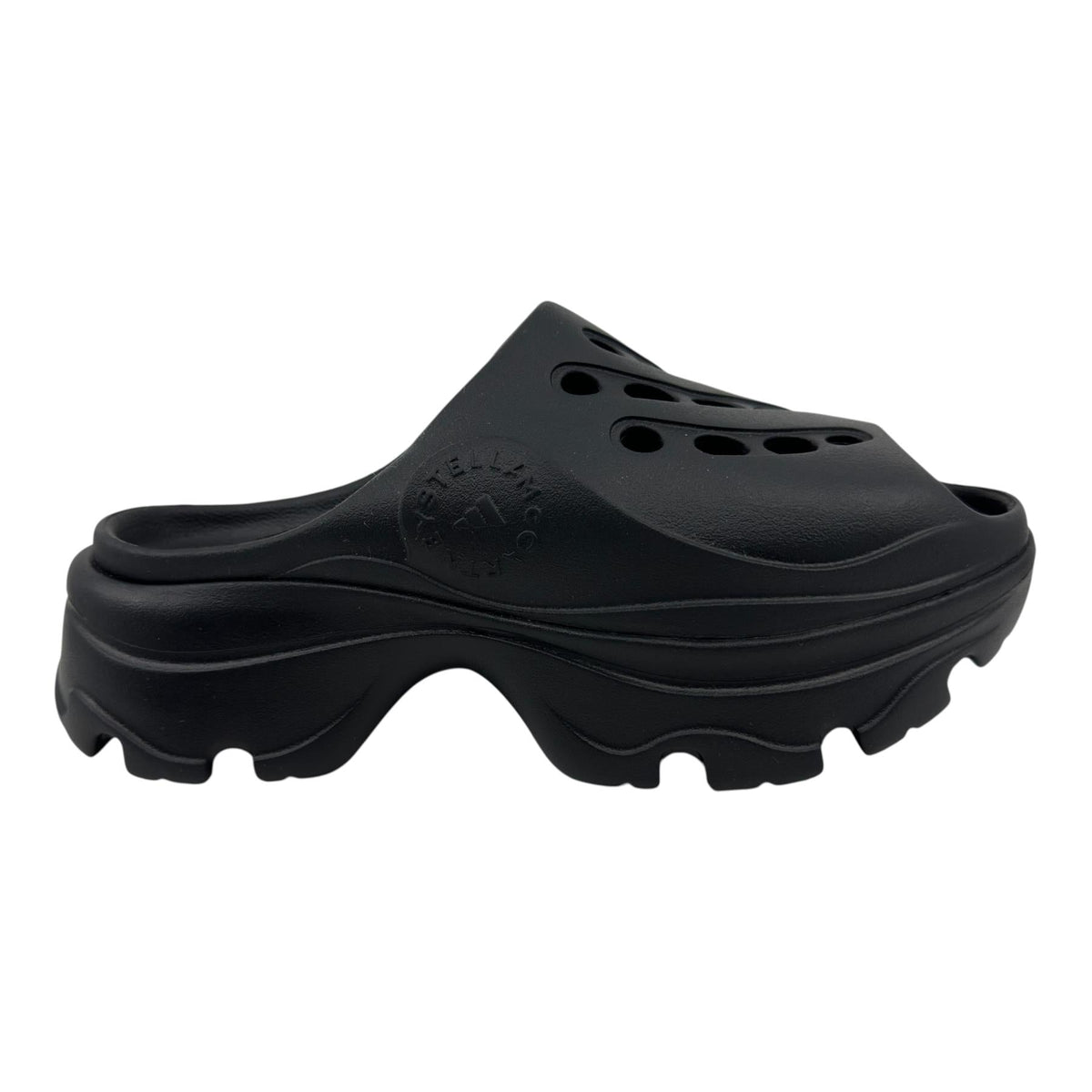 Adidas aSMC Clog Triple Black Womens Size 9 Casual Clog (GW2050)
