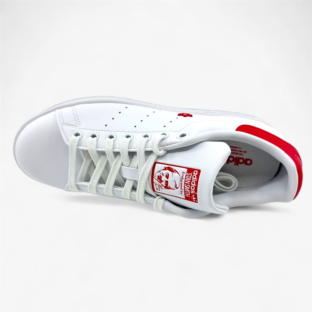 Adidas Stan Smith Cloud White Active Pink Womens Athletic Sneaker (IE0460)