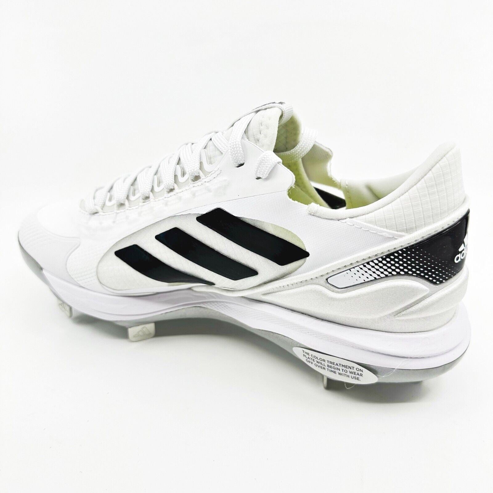 Adidas Purehustle 2 Elite White Black Womens Metal Softball Cleats (FY4393)