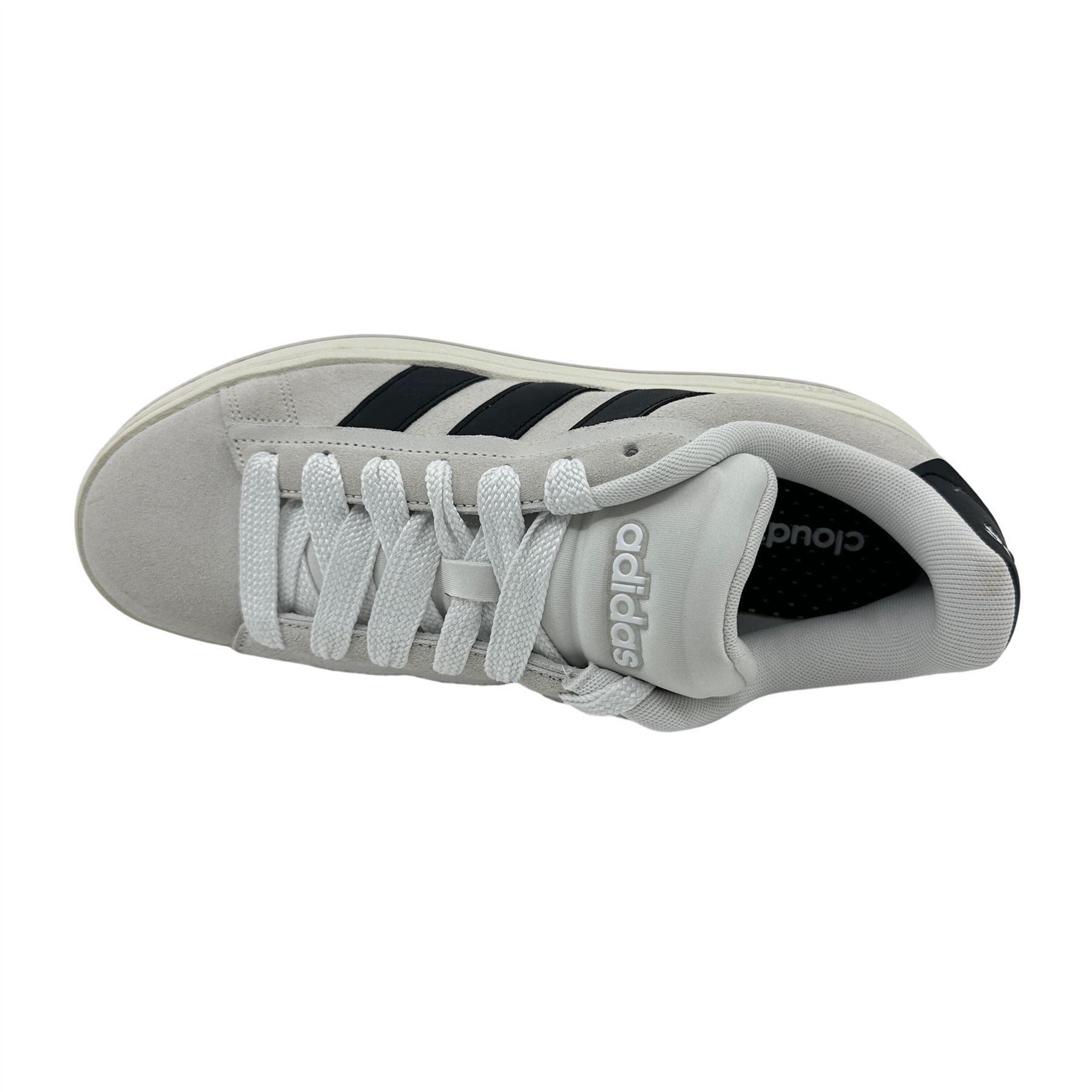 Adidas Grand Court Alpha 00s Crystal White Black Mens Athletic Sneaker (JR0544)