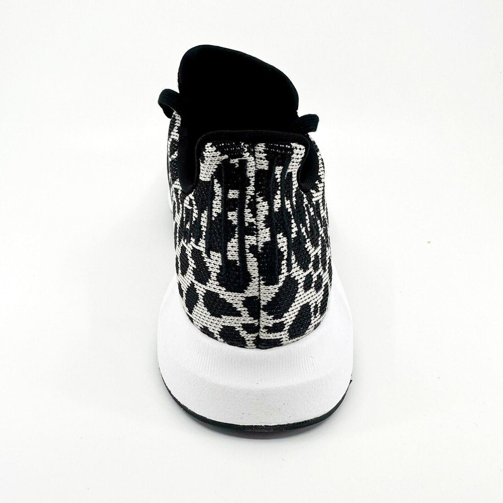 Adidas Originals Swift Run Leopard Black White Womens Running Shoes BD7962