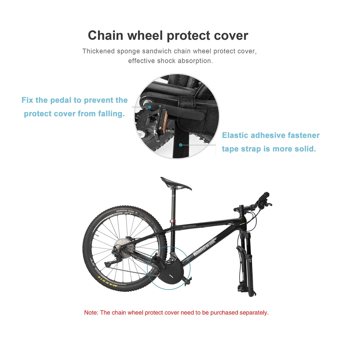 Black Water Resistant Bike Carry Bag S373846