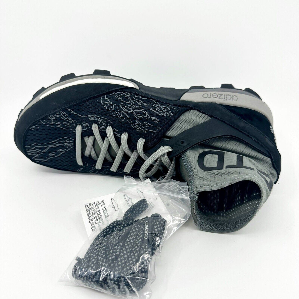 Adidas Adizero XT Boost Undefeated Black Mens Trail Running Shoes CG7169