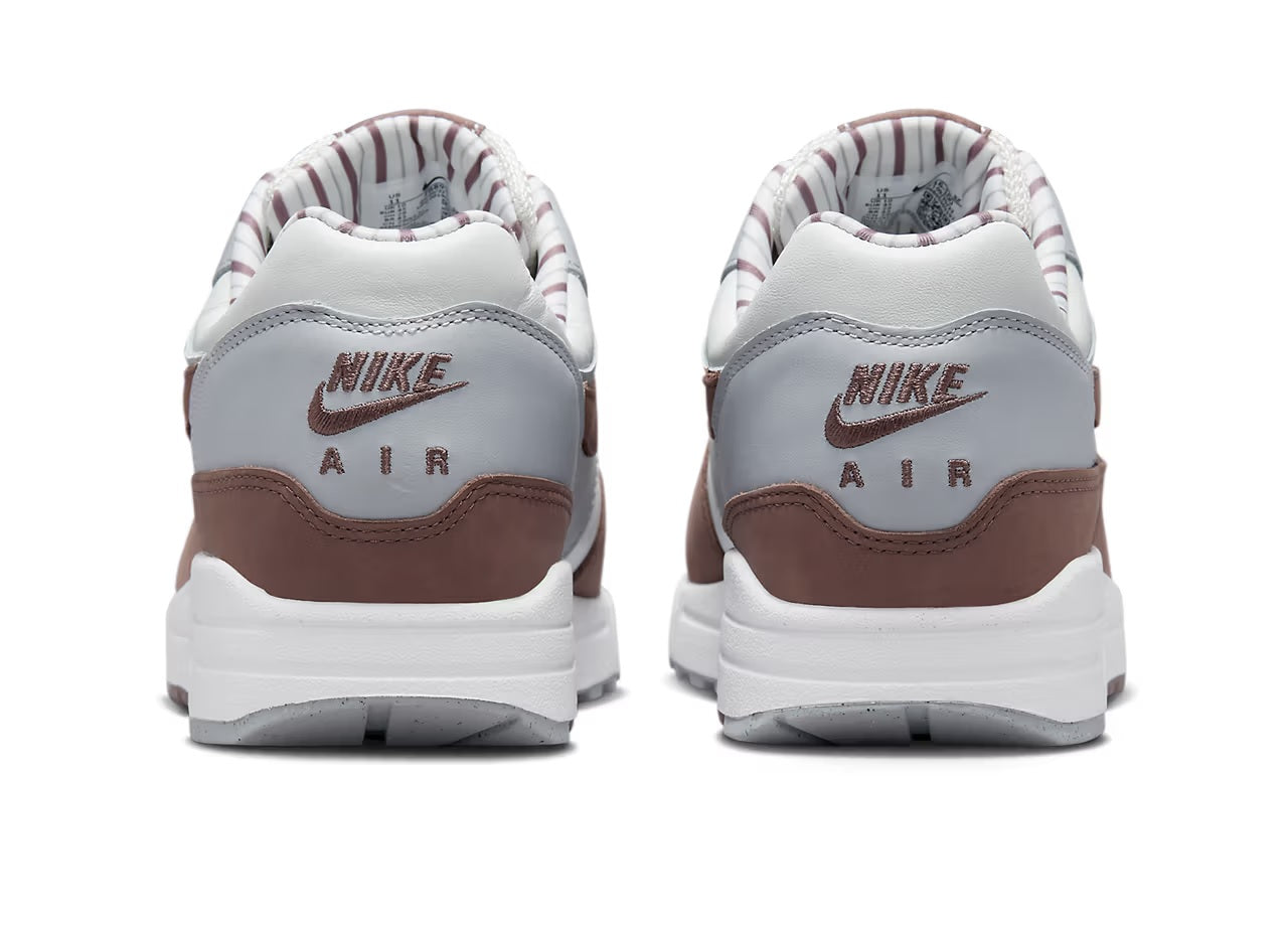 Men's Nike Air Max 1 PRM Summit White/Plum Eclipse (FB8916 100)