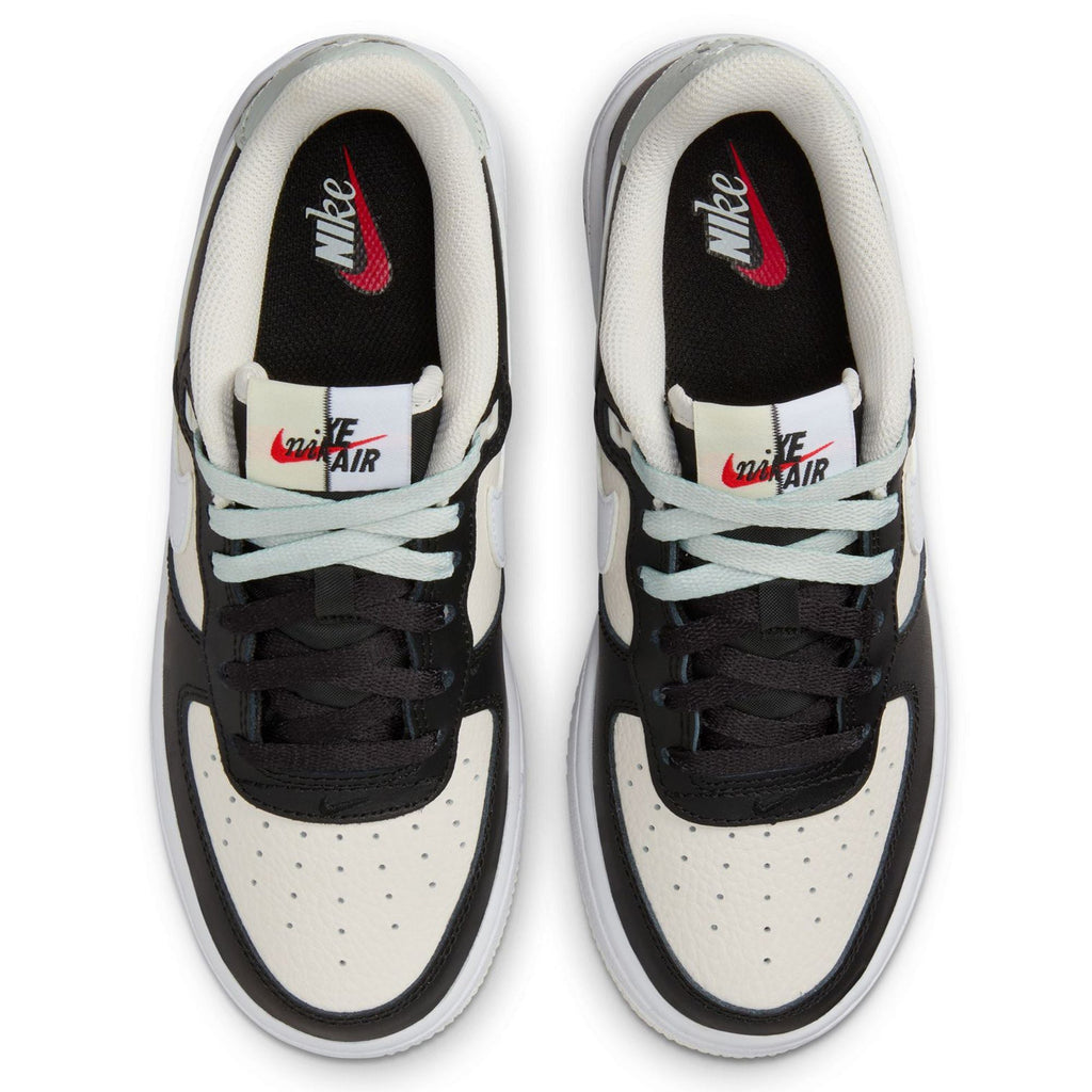 Big Kid's Nike Air Force 1 LV8 1 Black/Light Silver-Phantom (FB9035 002)