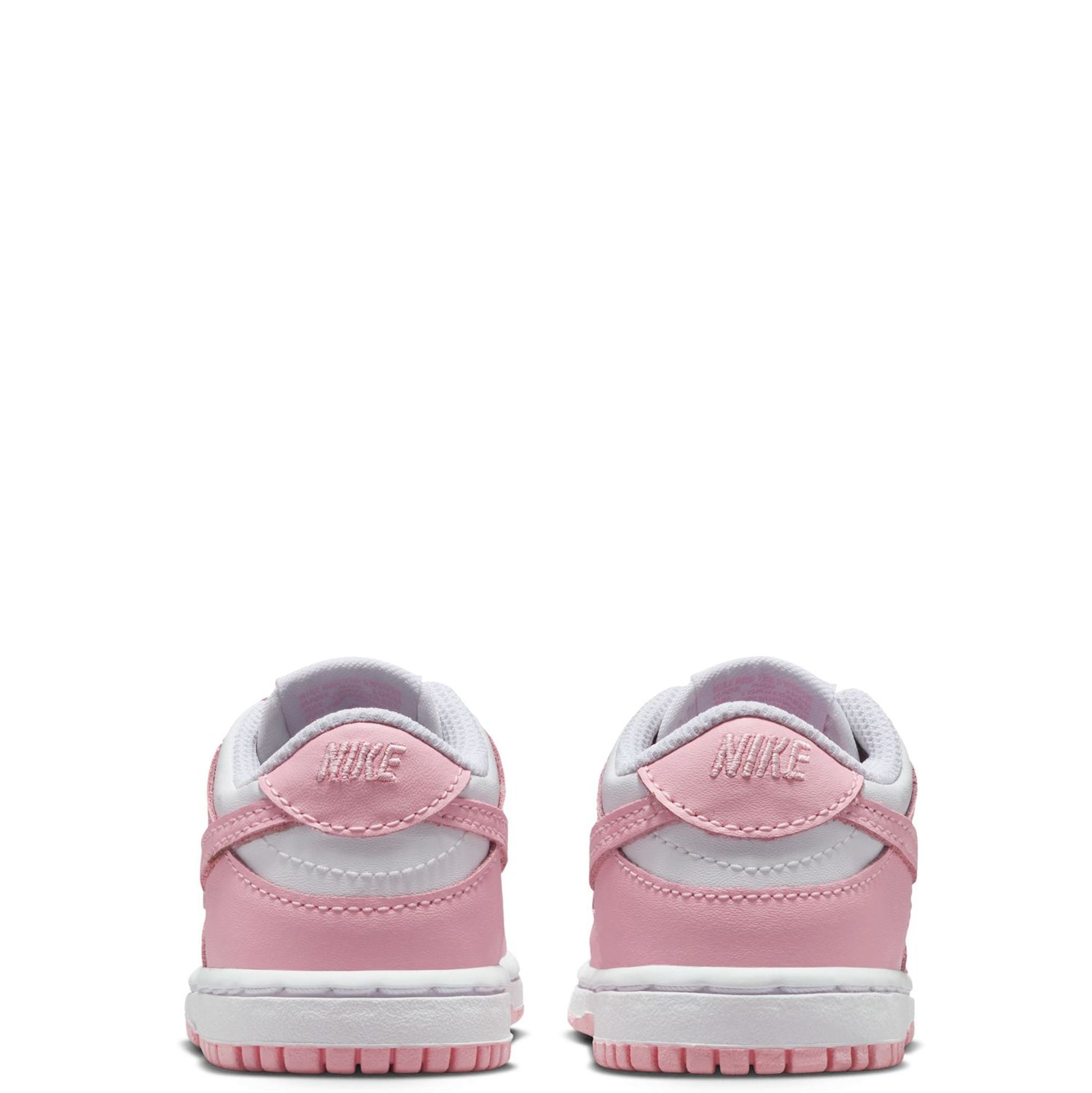 Toddler's Nike Dunk Low White/Med Soft Pink-White (FB9107 125)