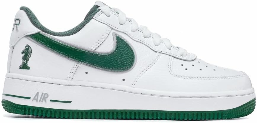 Men's Nike Air Force 1 Low White/Deep Forest-Wolf Grey (FB9128 100)