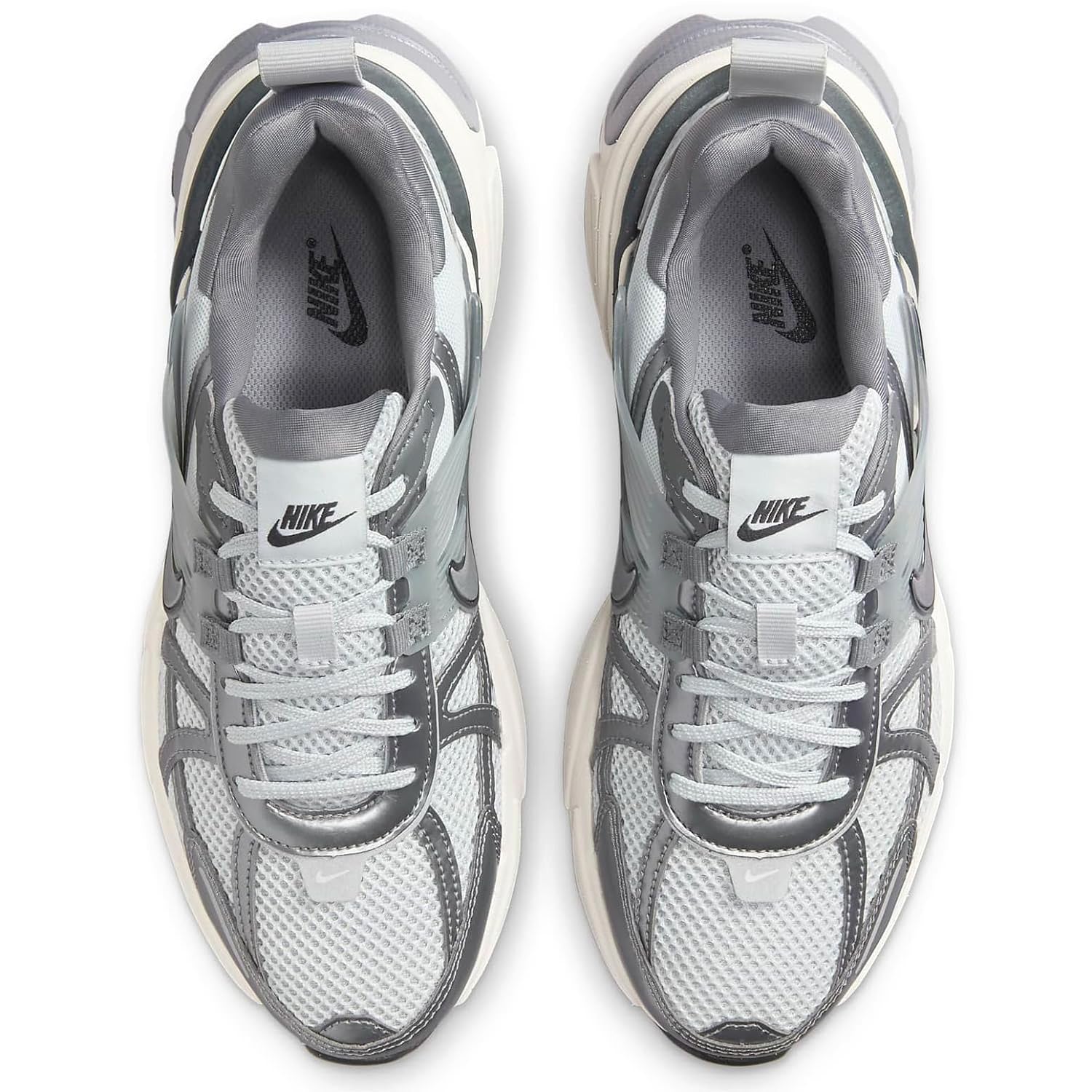Women's Nike V2K Run Pure Platinum/Metallic Cool Grey (FD0736 003)