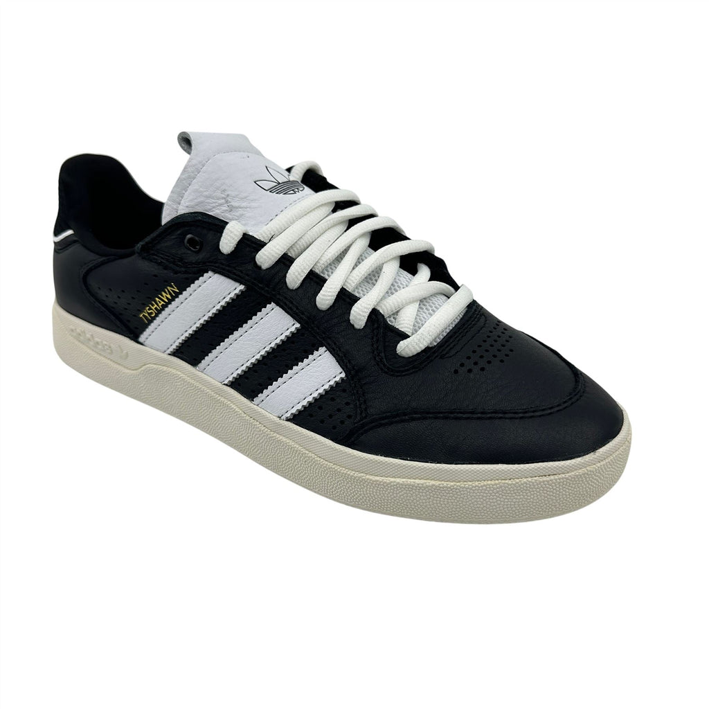 Adidas Tyshawn Low Black Cloud White Mens Athletic Sneaker (JQ1137)