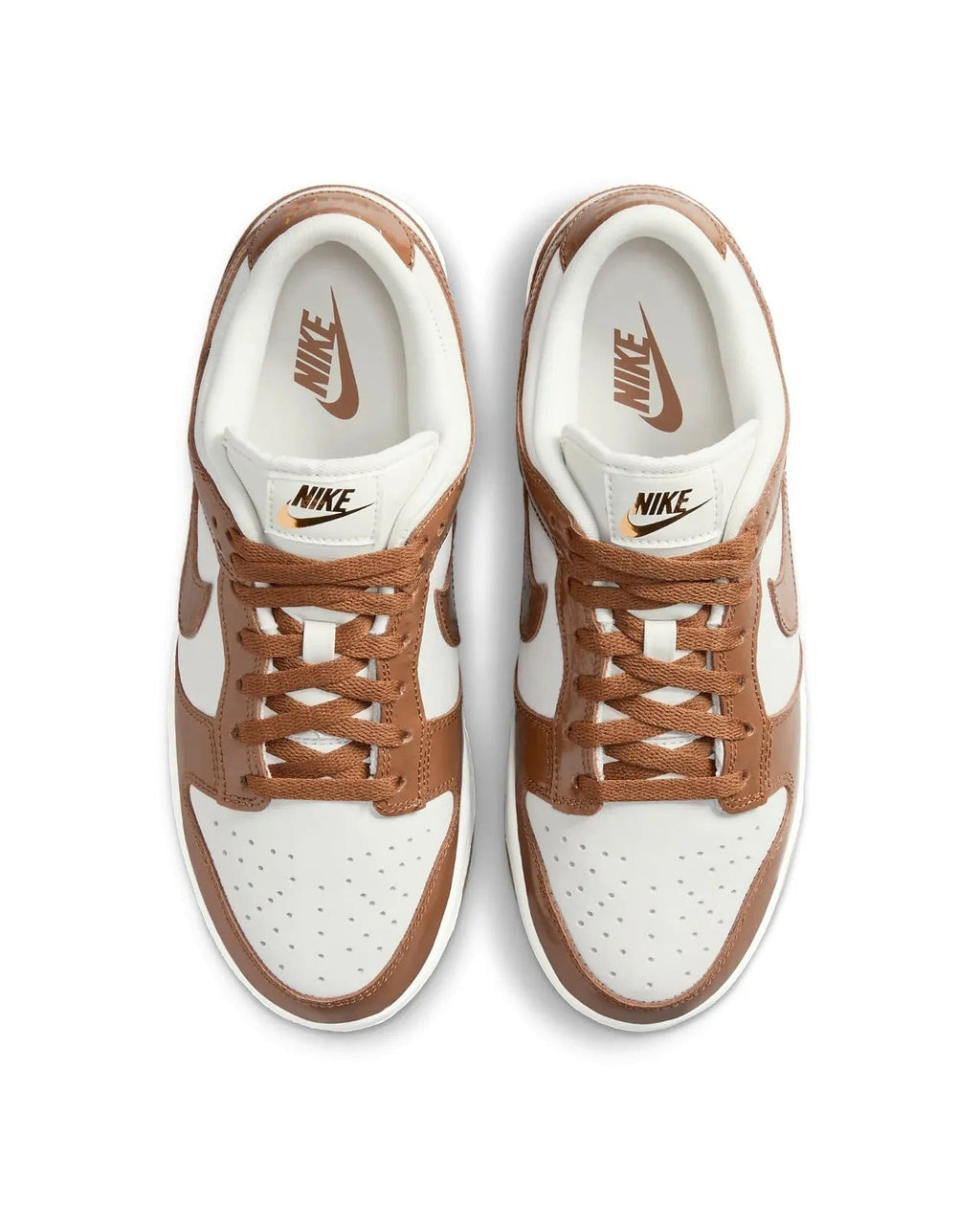 Women's Nike Dunk Low LX "Brown Ostrich" Phantm/Ale Brwn-Sl (FJ2260 001)